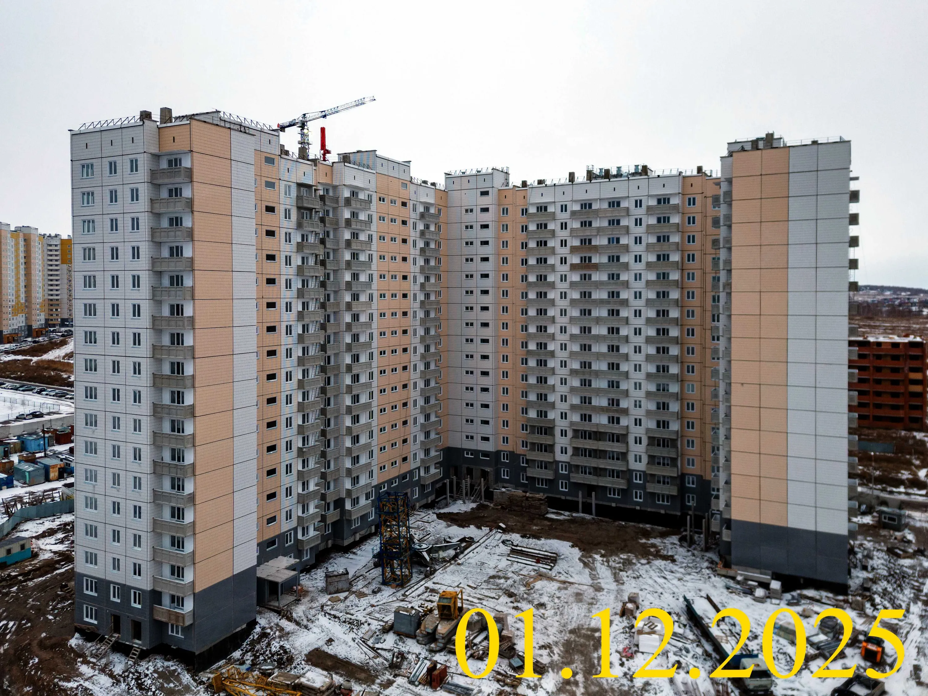 ЖК Нанжуль-Солнечный ход строительства