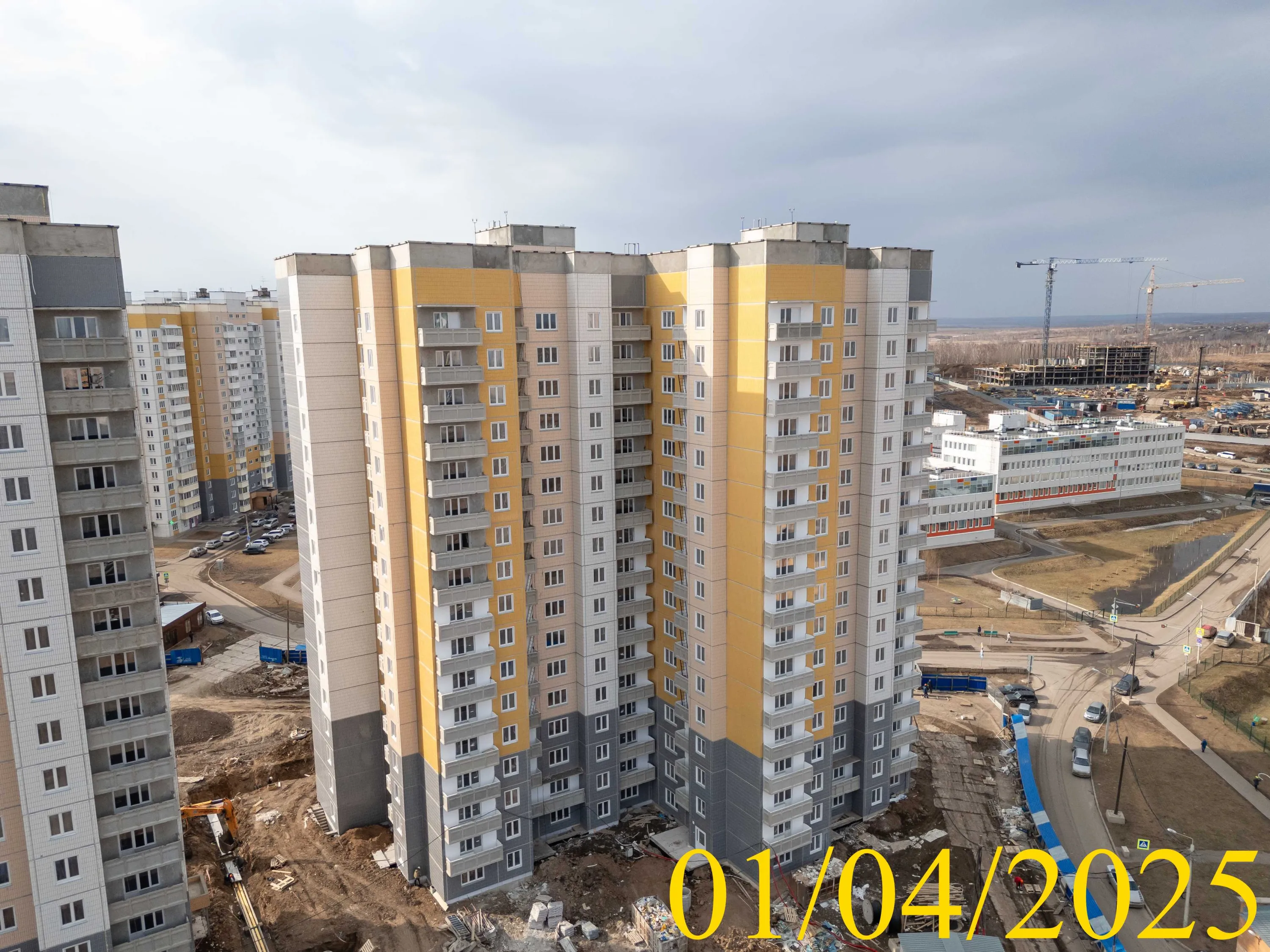 ЖК Нанжуль-Солнечный ход строительства