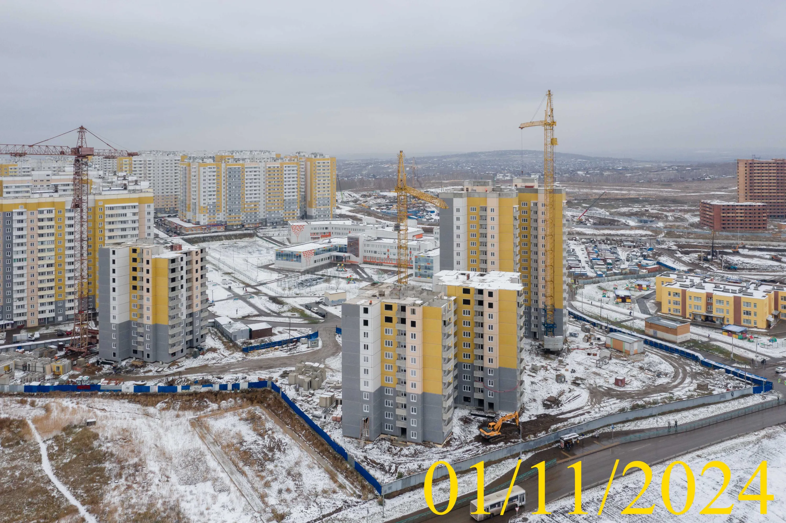 ЖК Нанжуль-Солнечный ход строительства