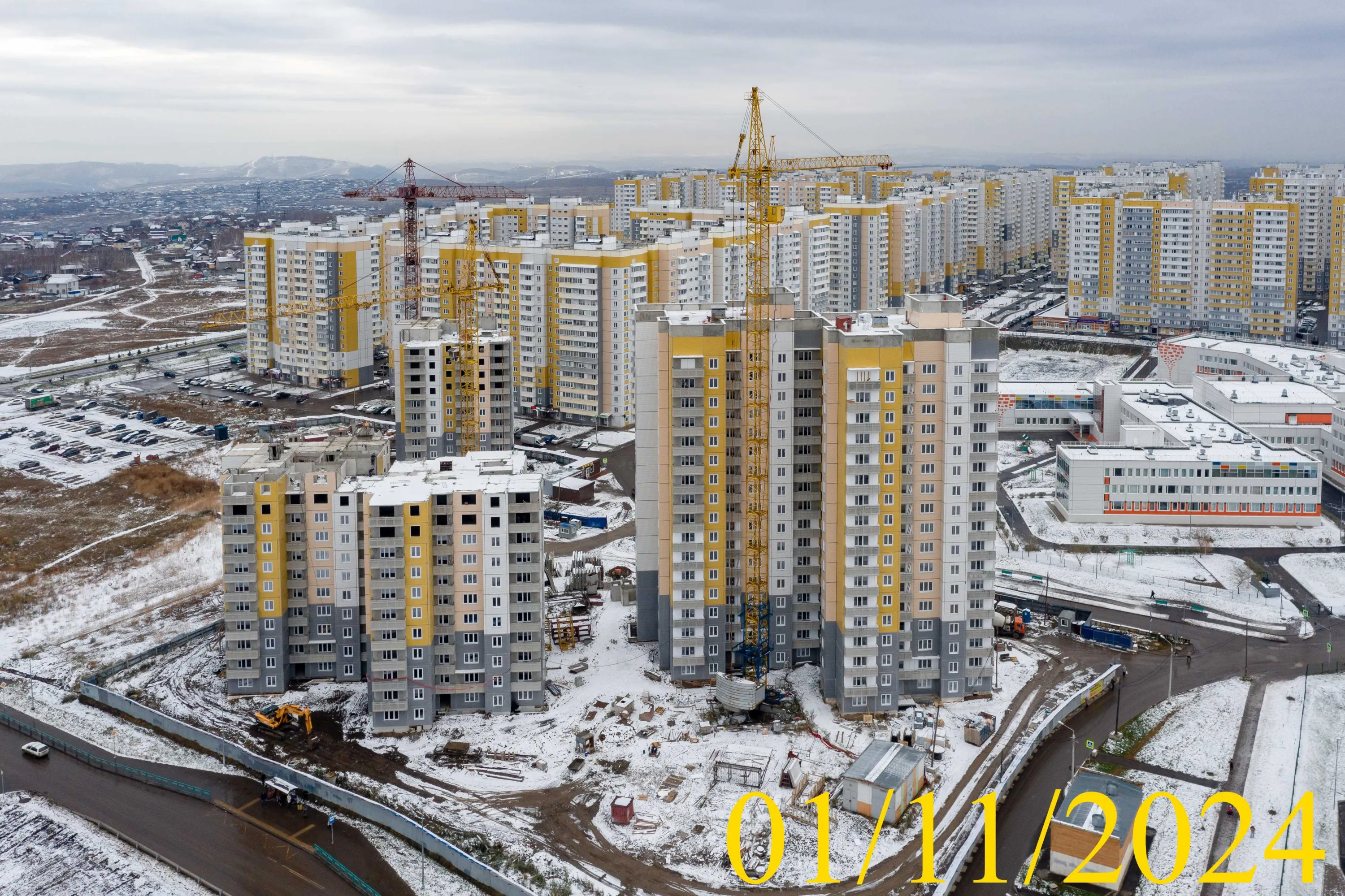 ЖК Нанжуль-Солнечный ход строительства