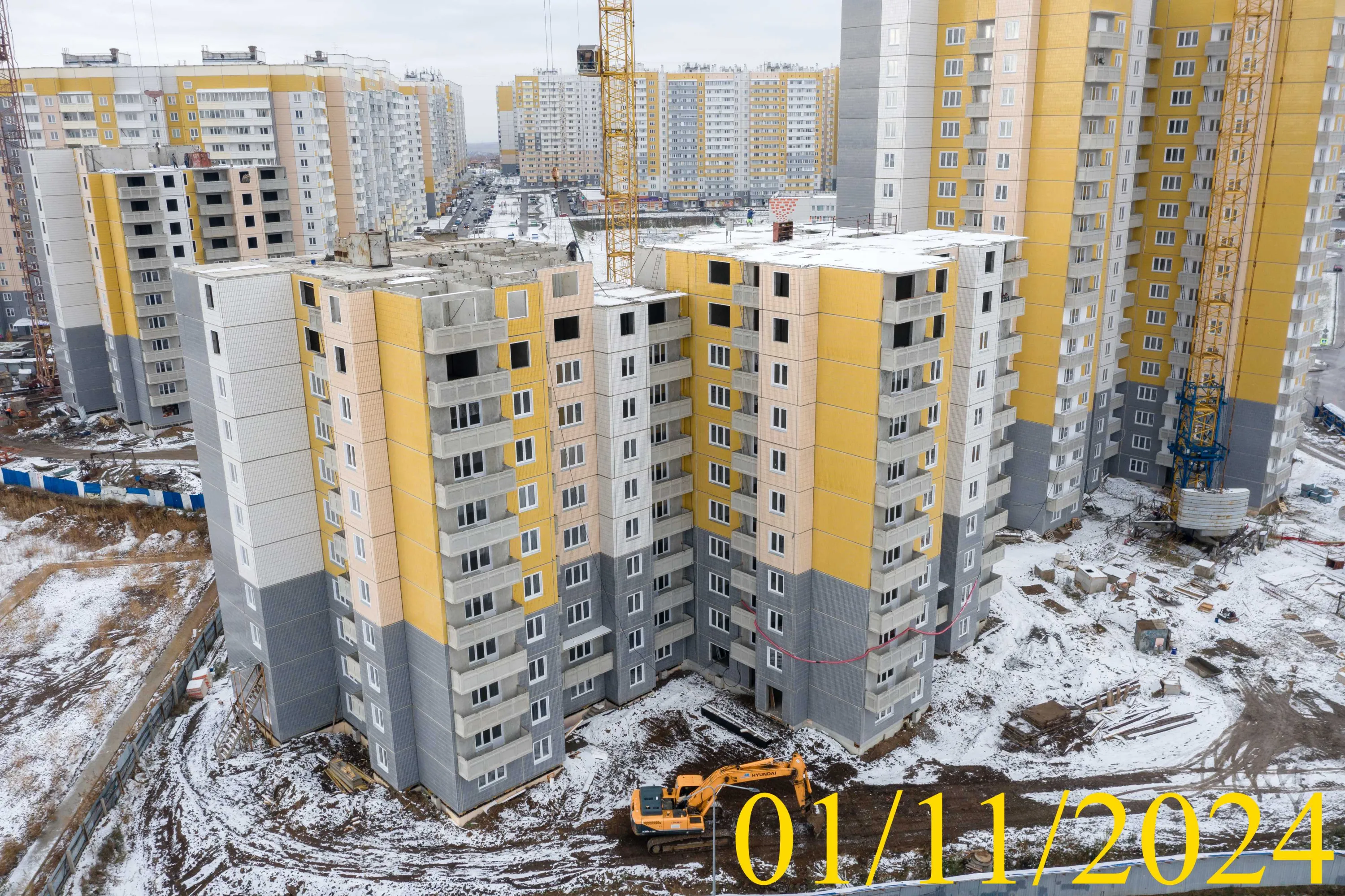 ЖК Нанжуль-Солнечный ход строительства