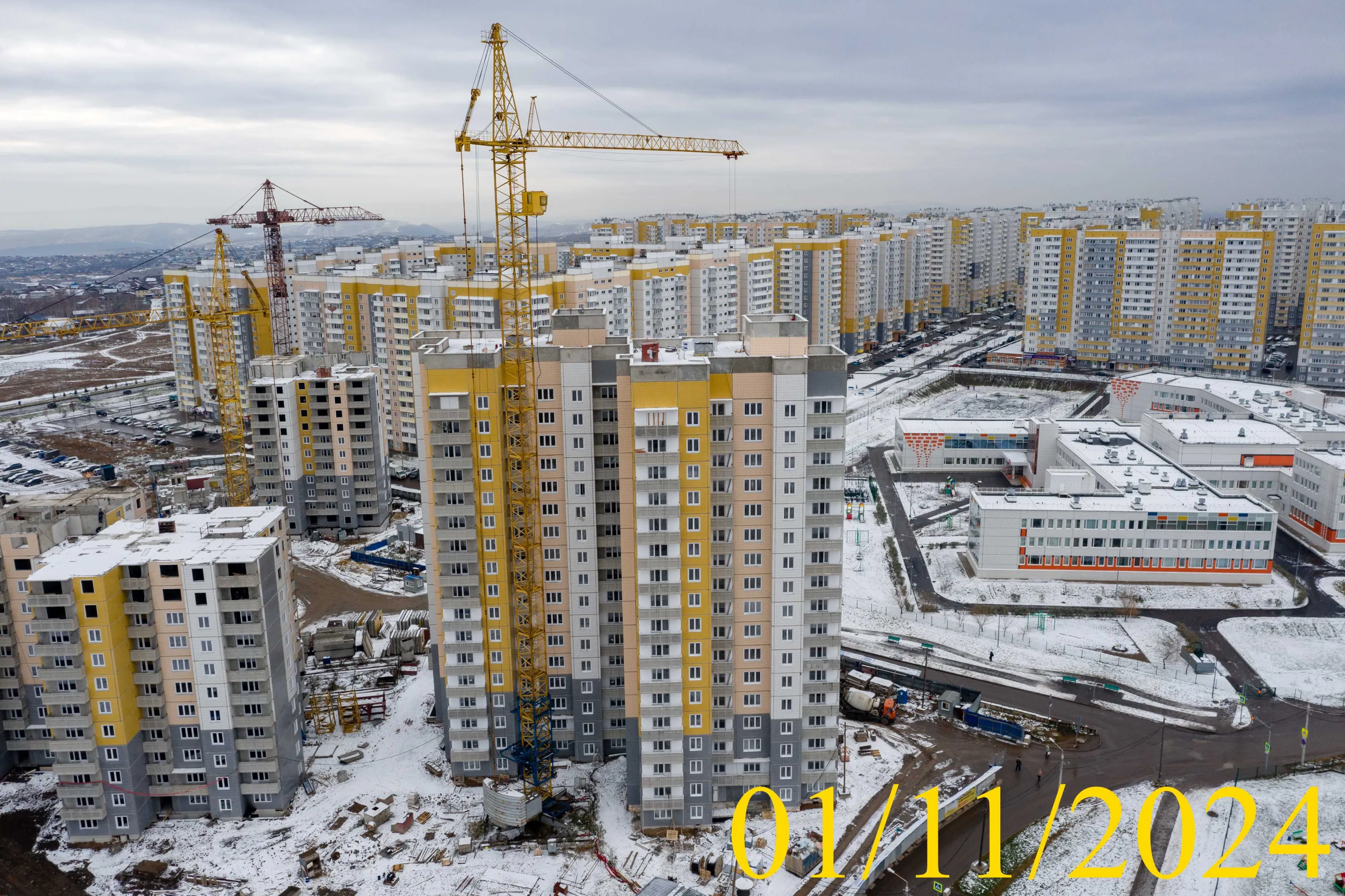 ЖК Нанжуль-Солнечный ход строительства