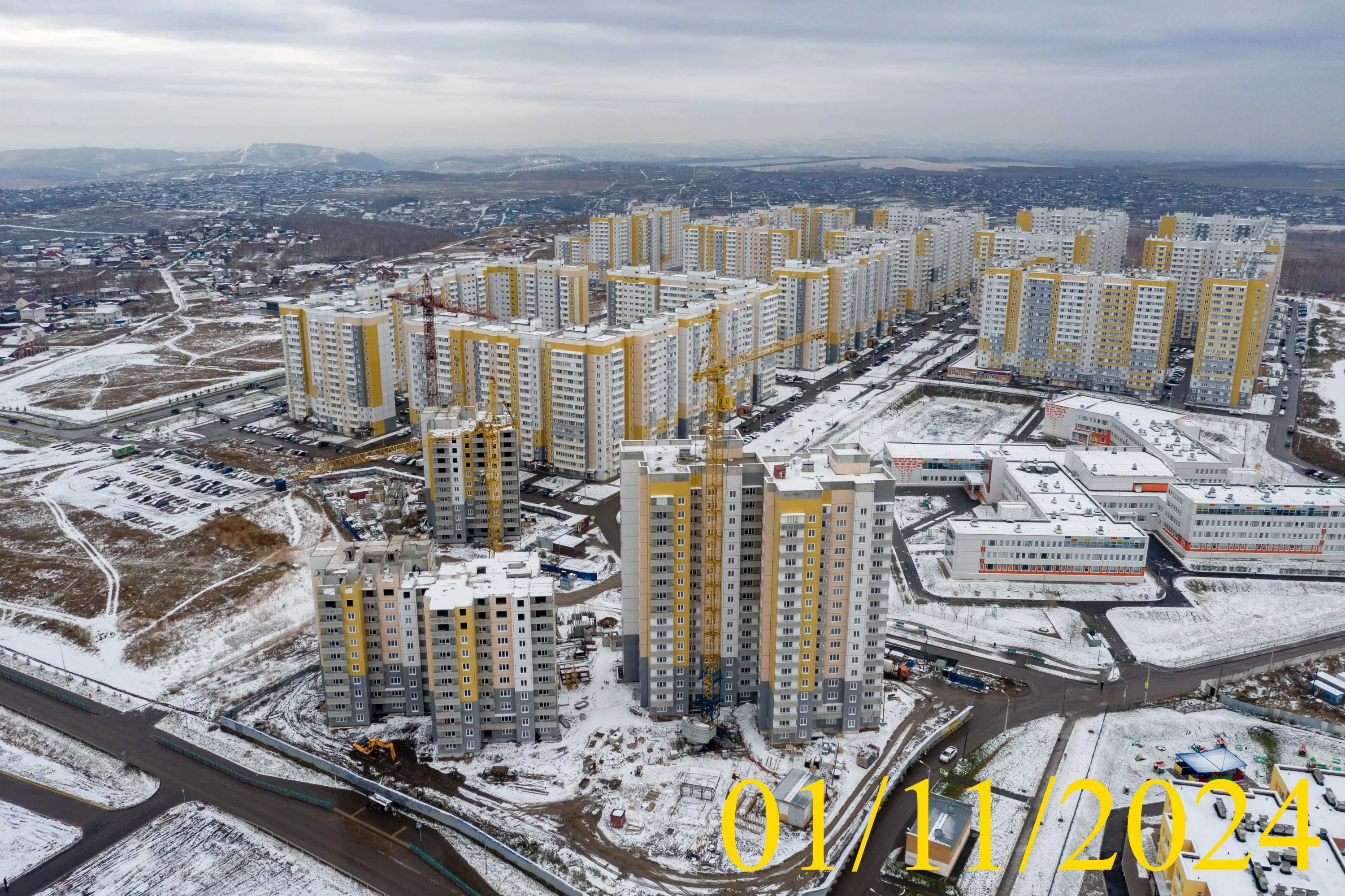 ЖК Нанжуль-Солнечный ход строительства