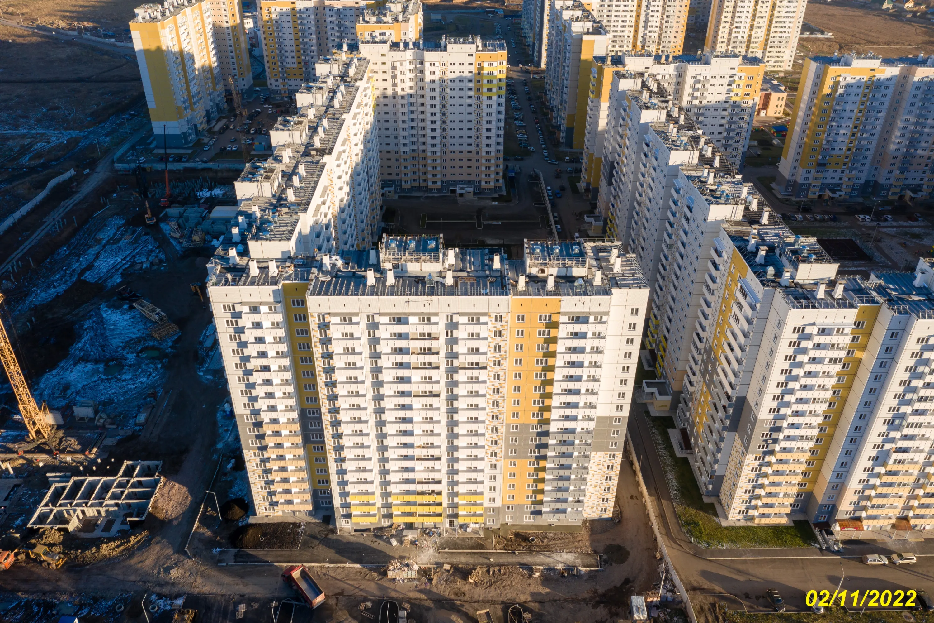 ЖК Нанжуль-Солнечный ход строительства