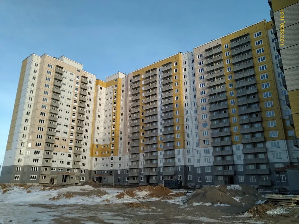 ЖК Нанжуль-Солнечный ход строительства