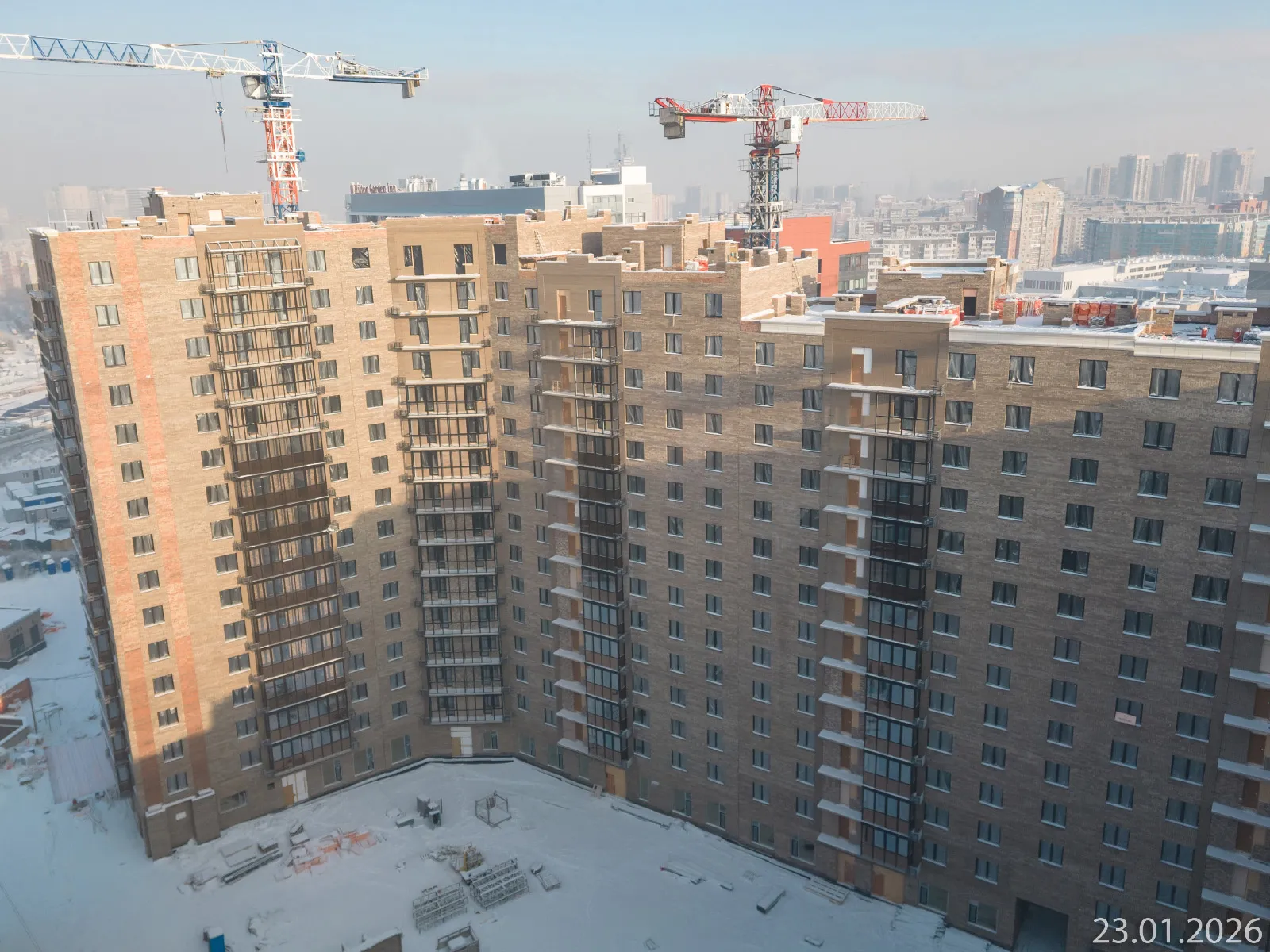 ЖК Сити-квартал на Взлетной ход строительства