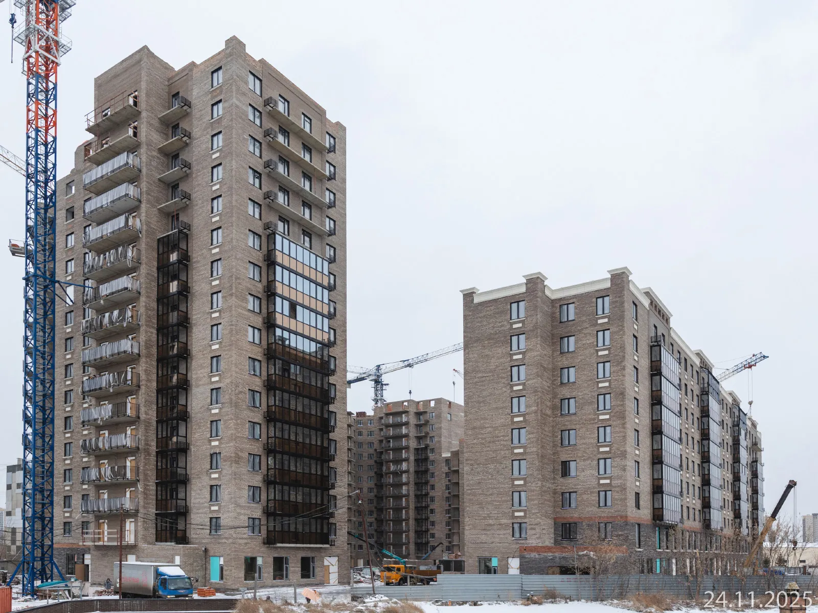 ЖК Сити-квартал на Взлетной ход строительства