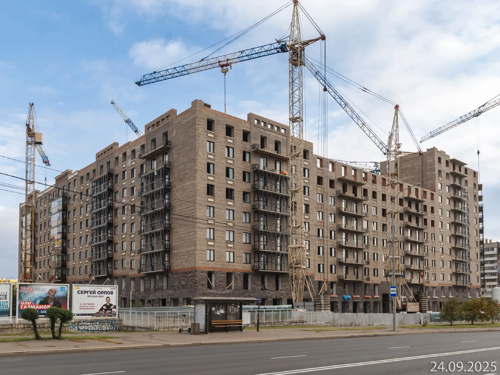 ЖК Сити-квартал на Взлетной ход строительства