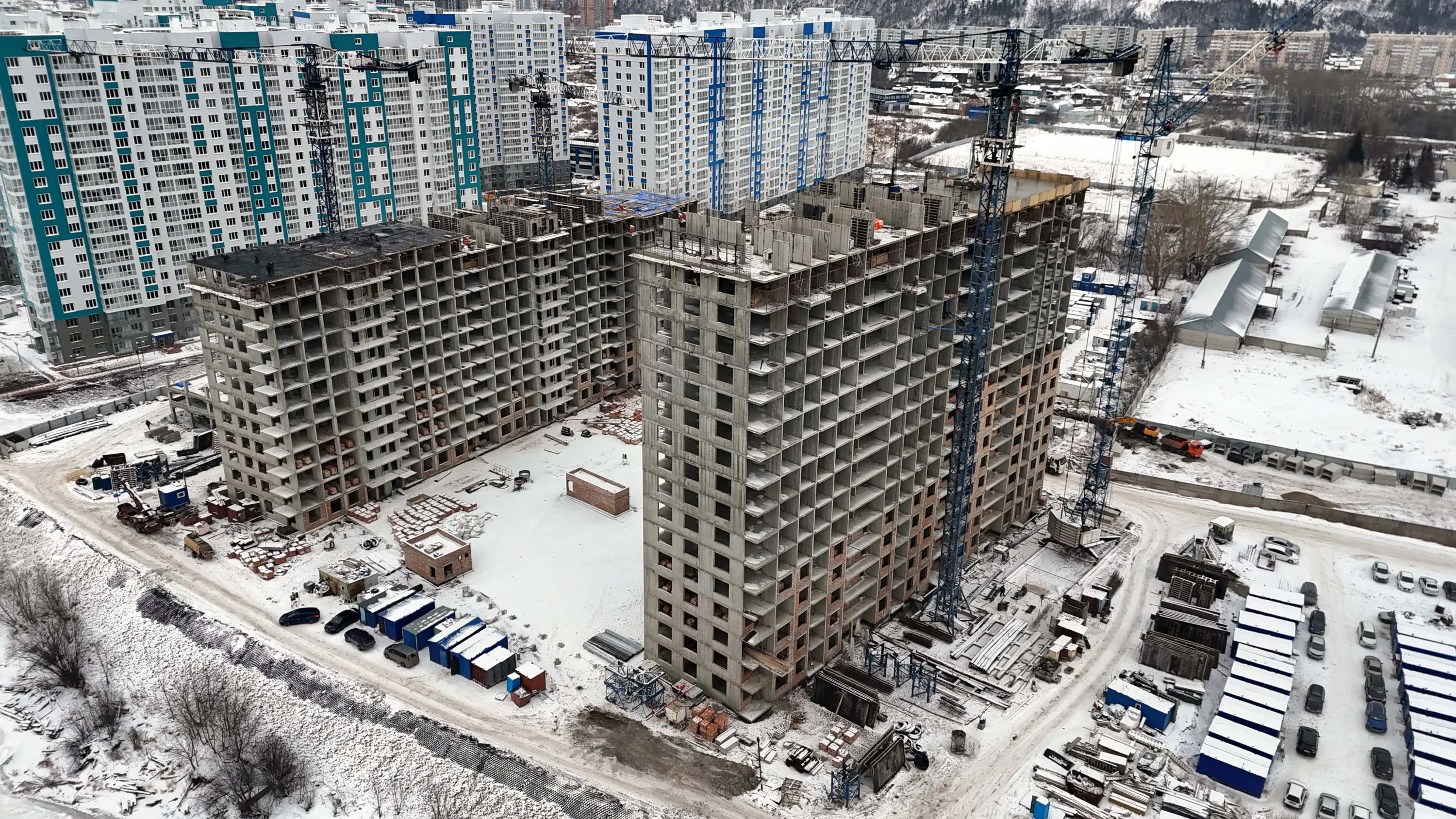 ЖК Тихие Зори ход строительства