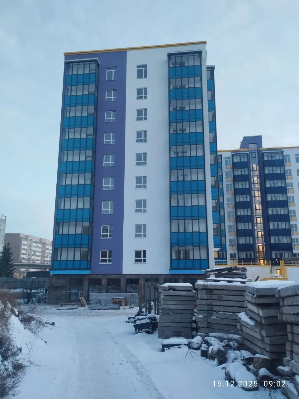ЖК Космос 1 ход строительства