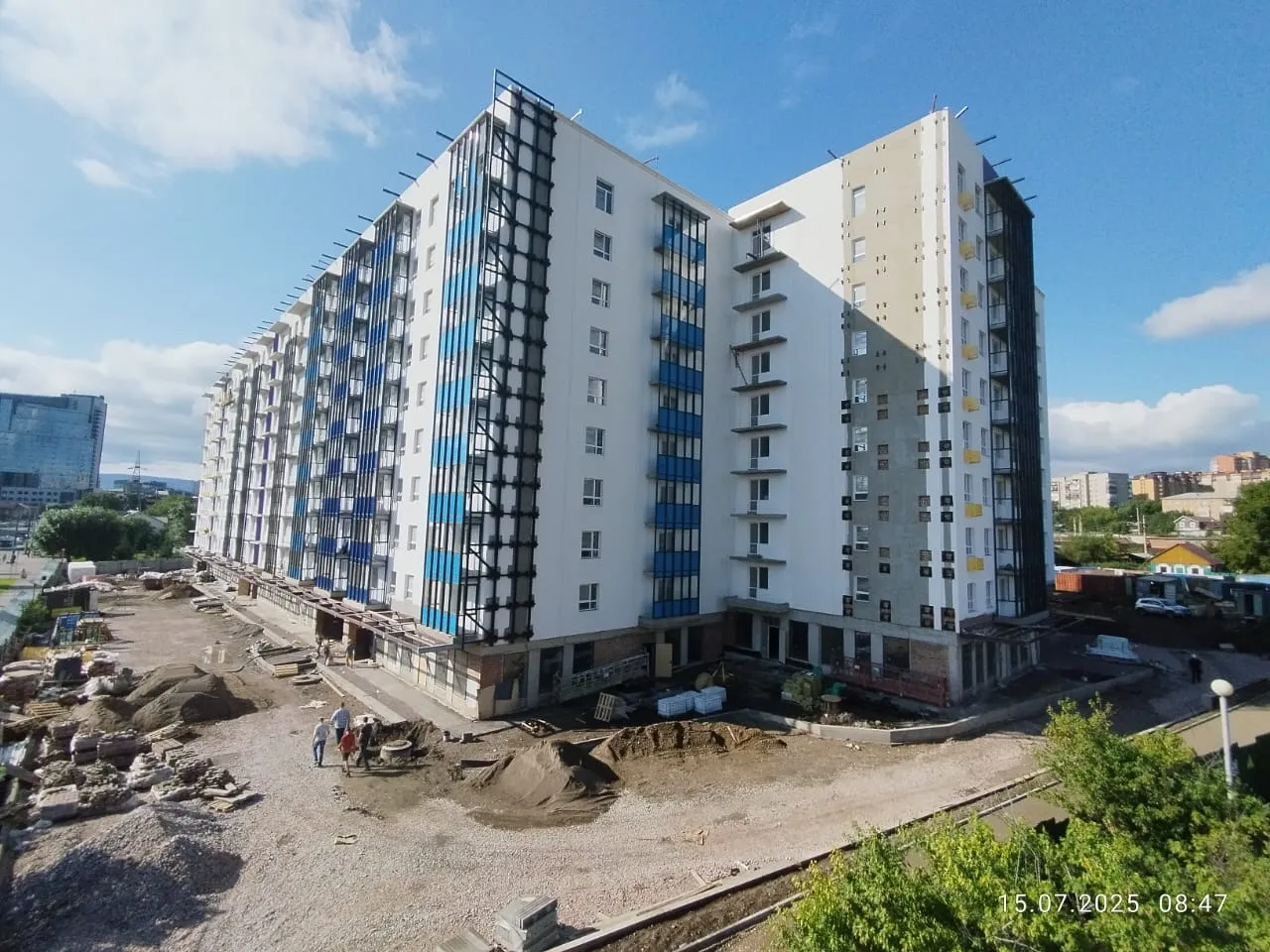 ЖК Космос 1 ход строительства