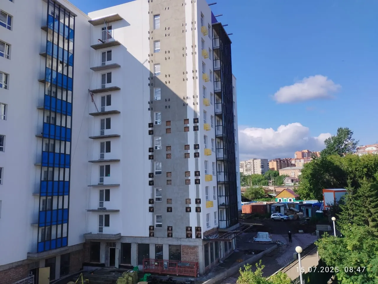 ЖК Космос 1 ход строительства