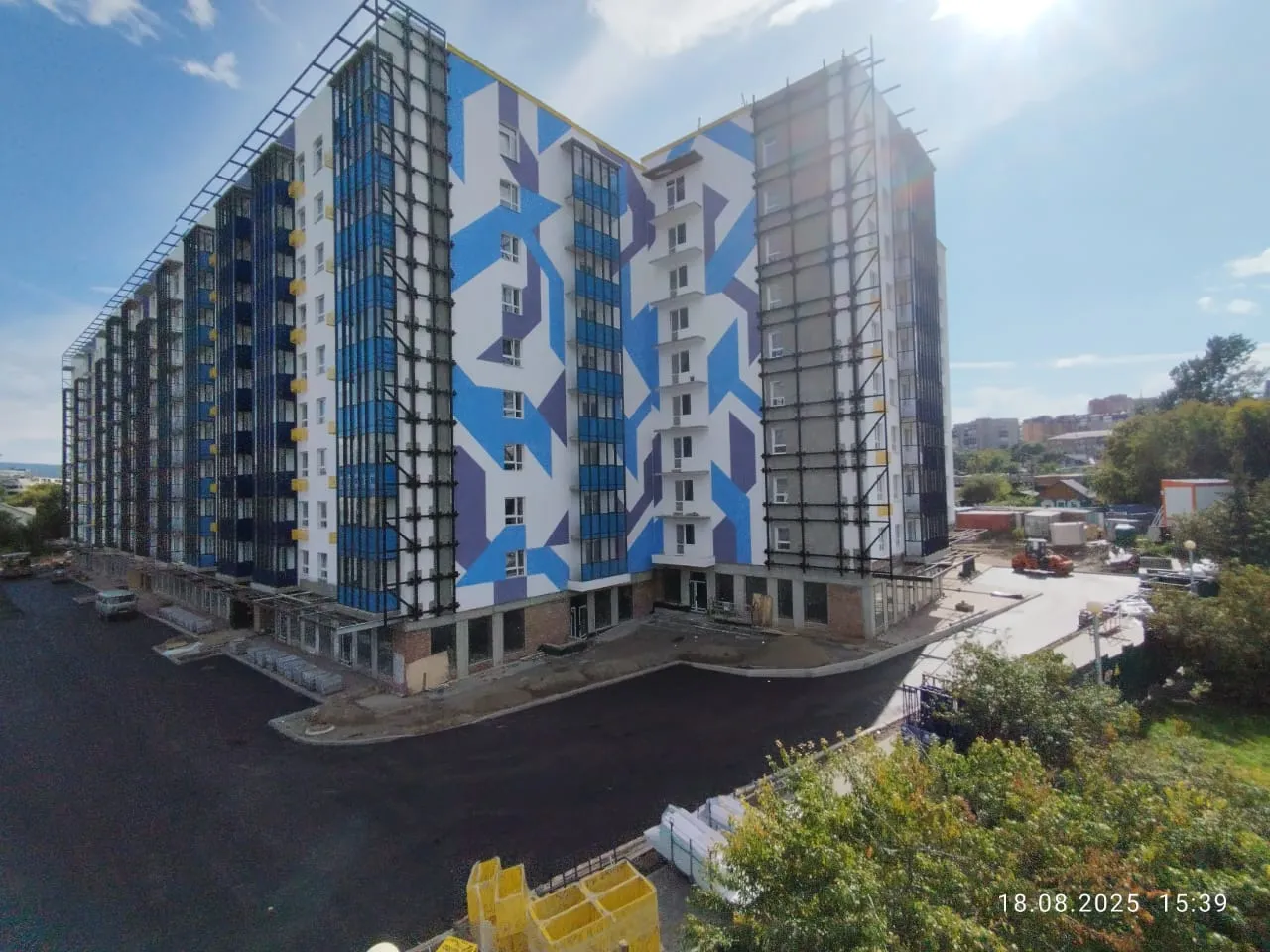 ЖК Космос 1 ход строительства