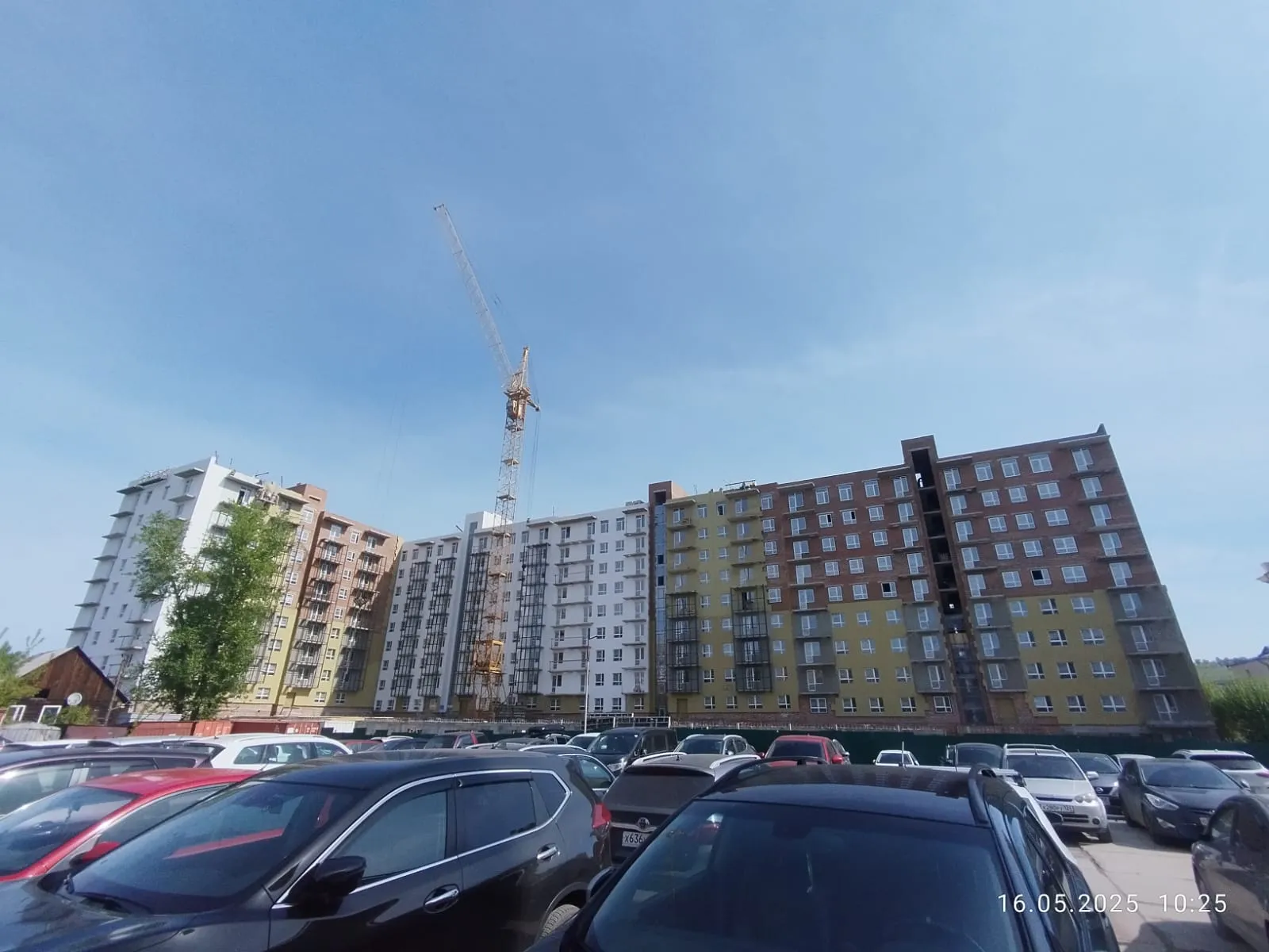 ЖК Космос 1 ход строительства