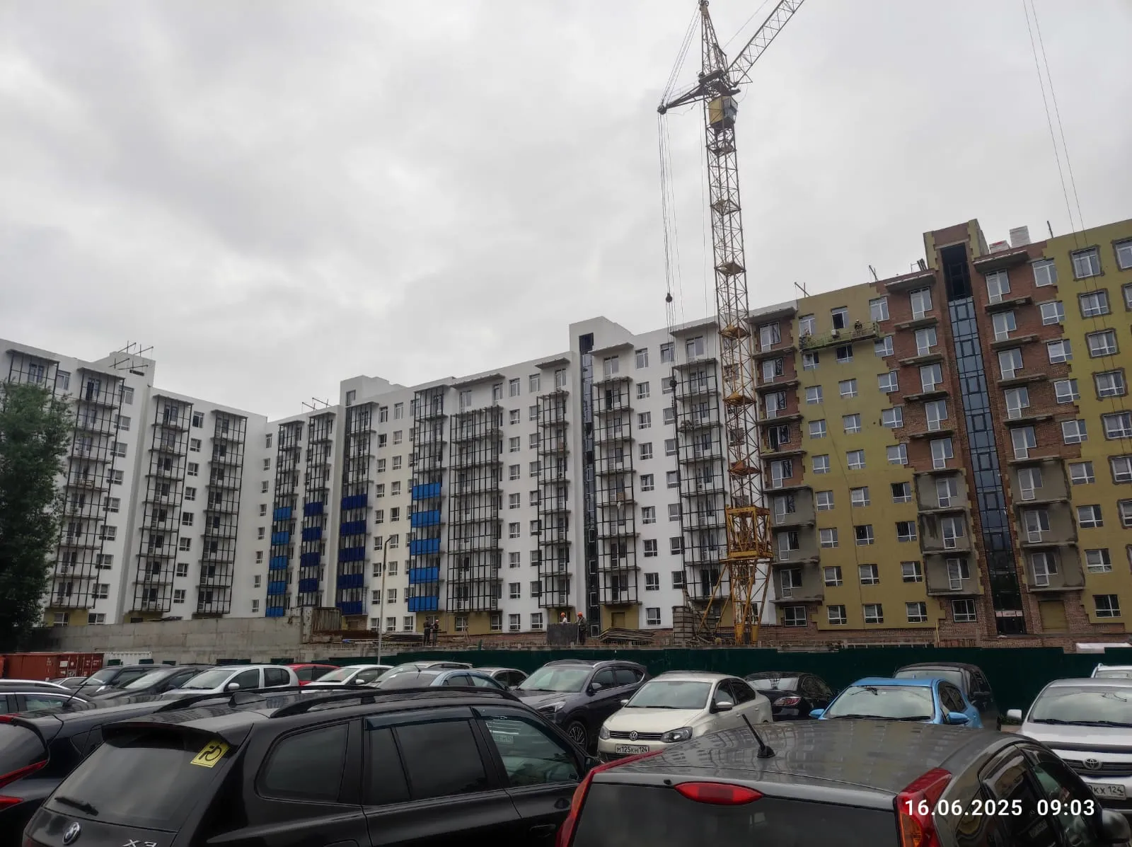 ЖК Космос 1 ход строительства
