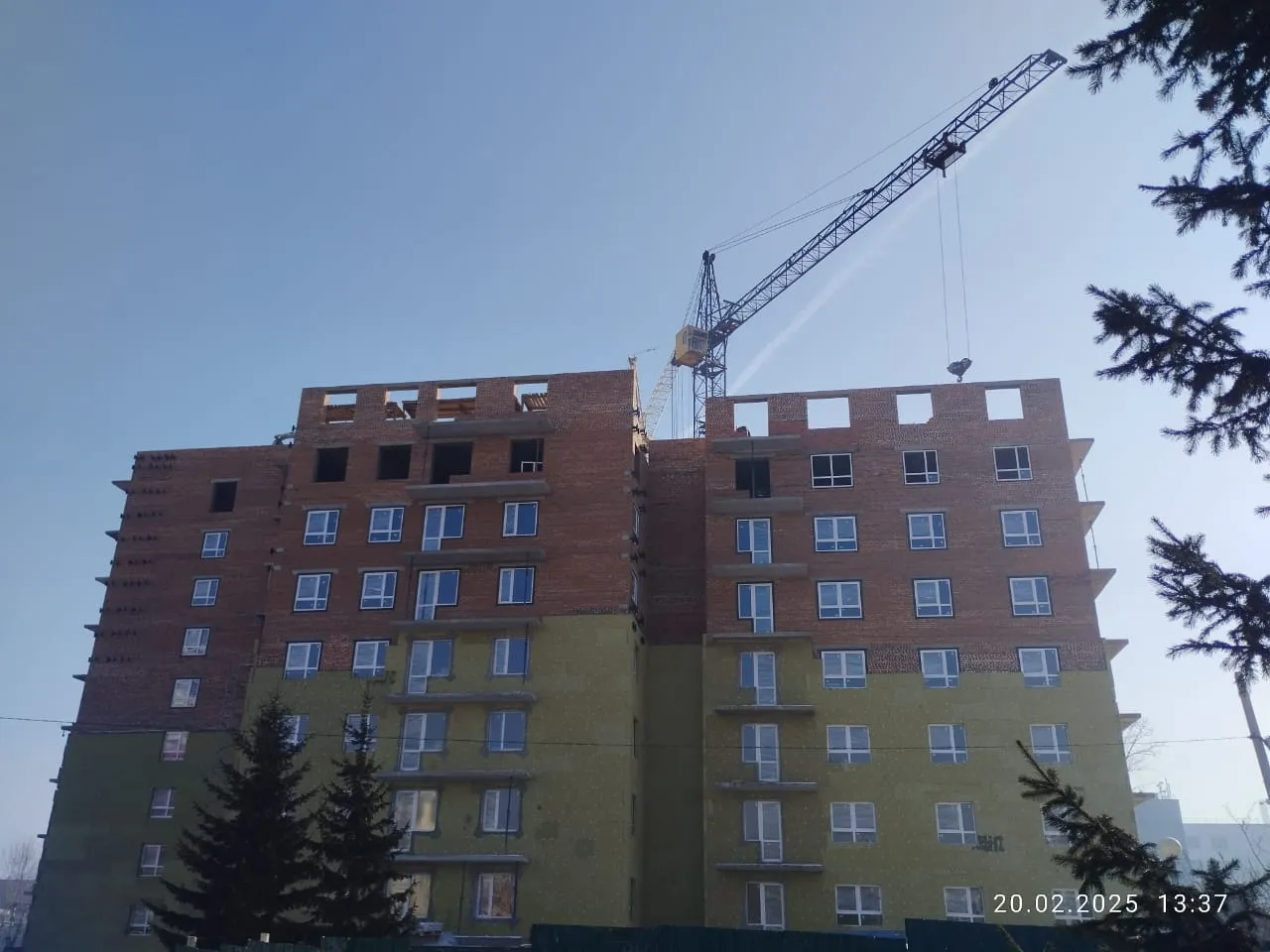 ЖК Космос 1 ход строительства