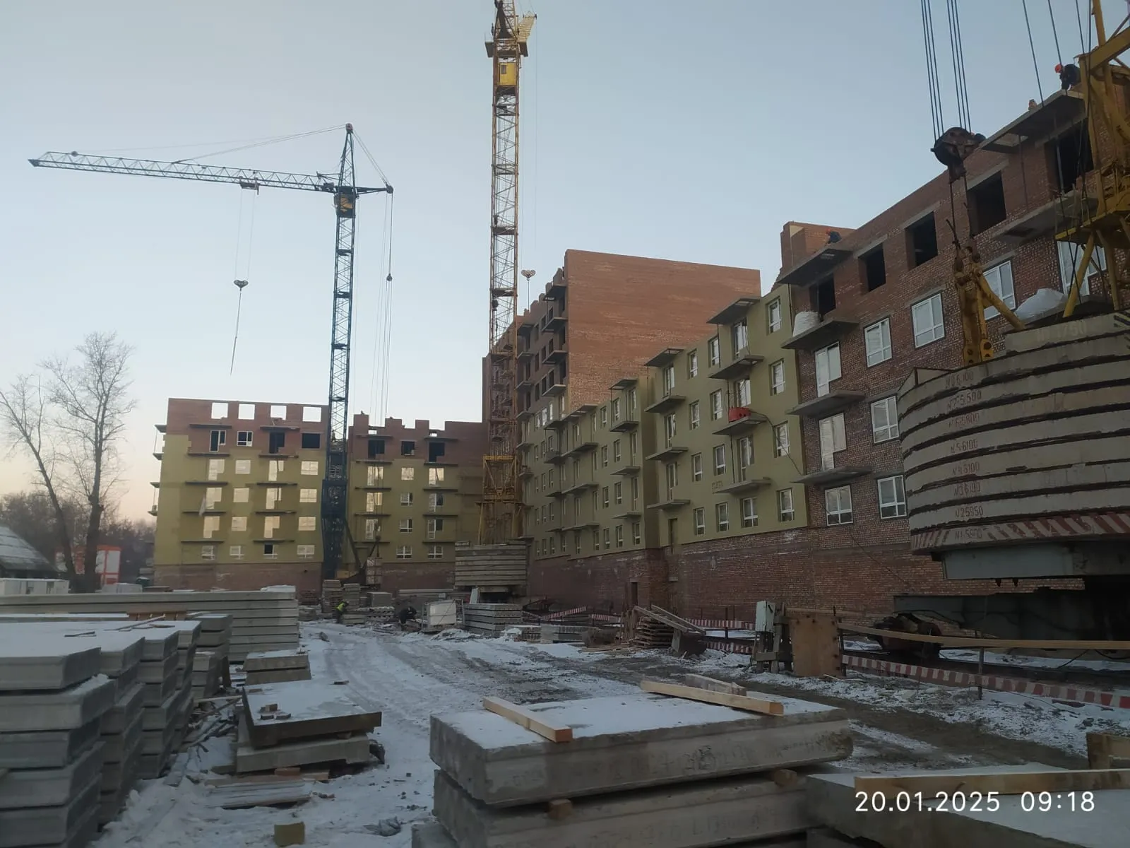 ЖК Космос 1 ход строительства