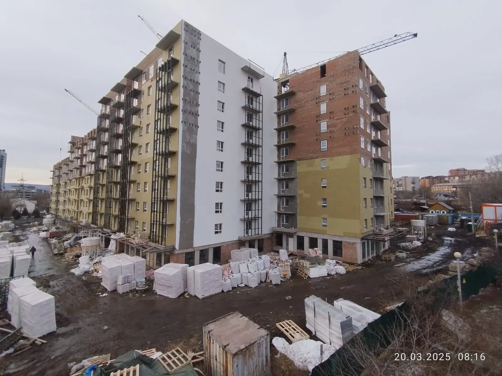 ЖК Космос 1 ход строительства