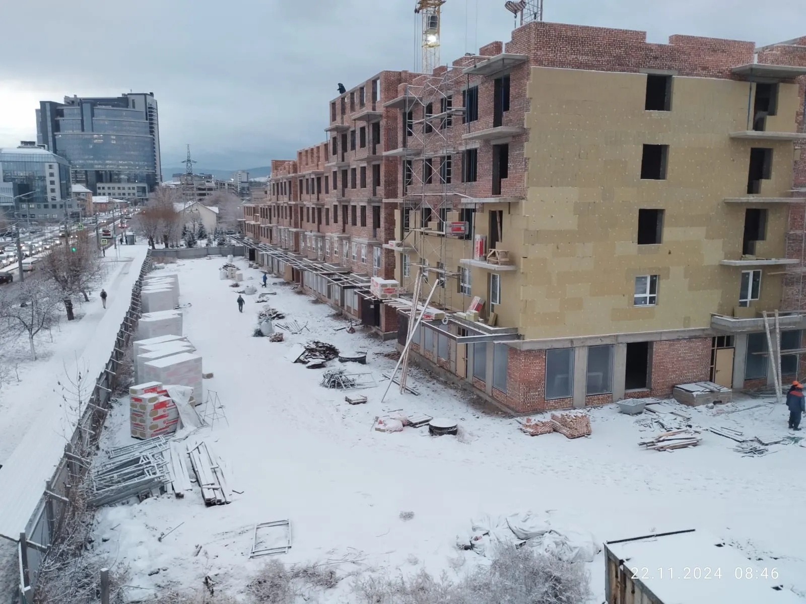 ЖК Космос 1 ход строительства