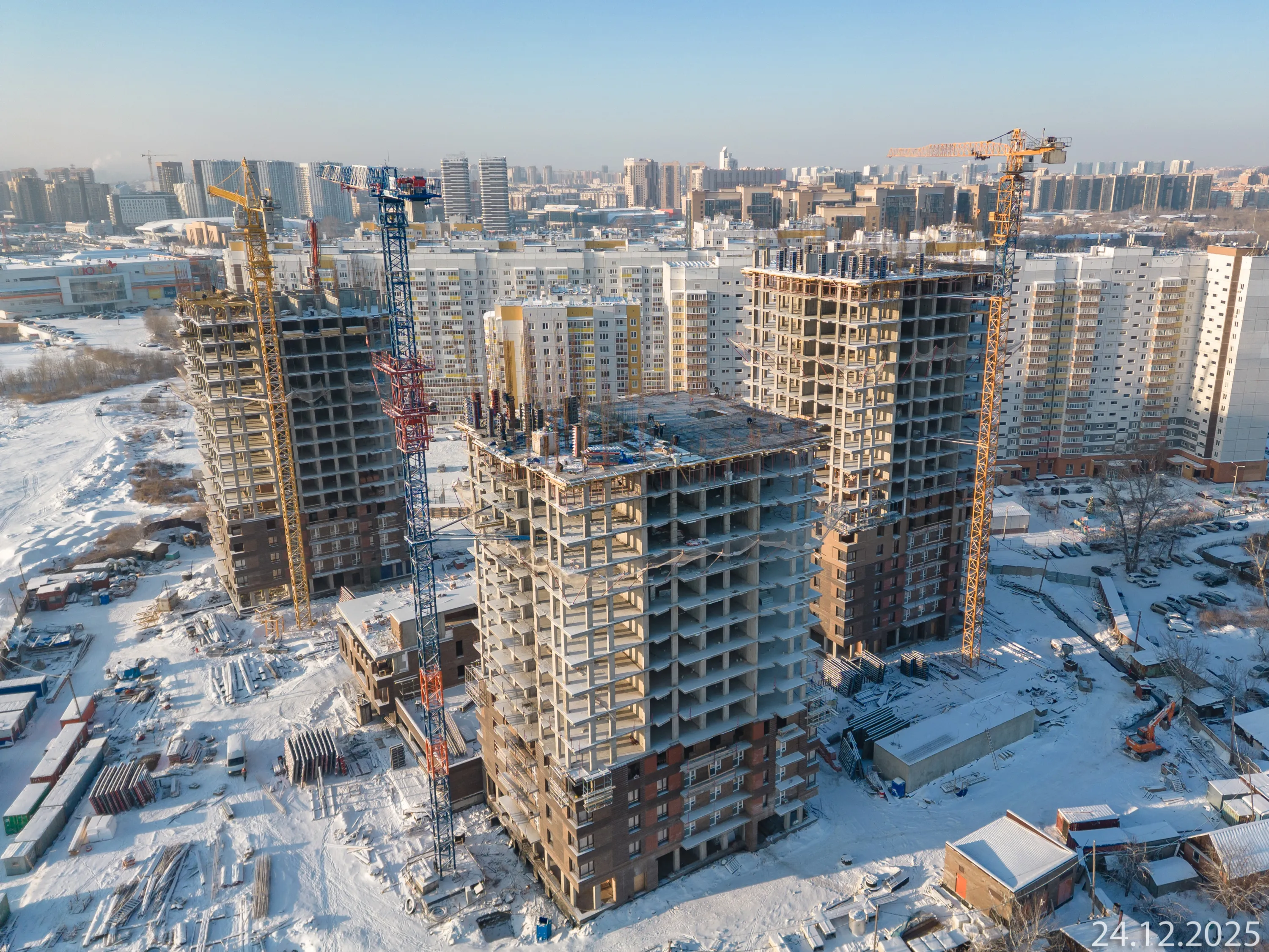 ЖК АйвазовSKY ход строительства