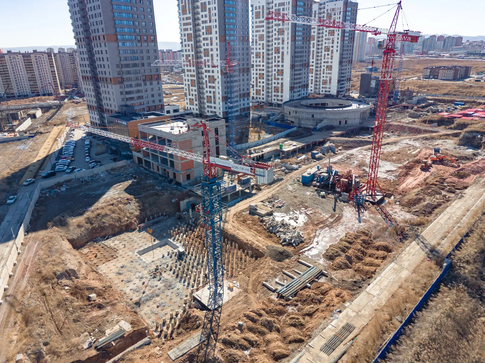 ЖК Высотный микрорайон "ЧИЖИ" ход строительства