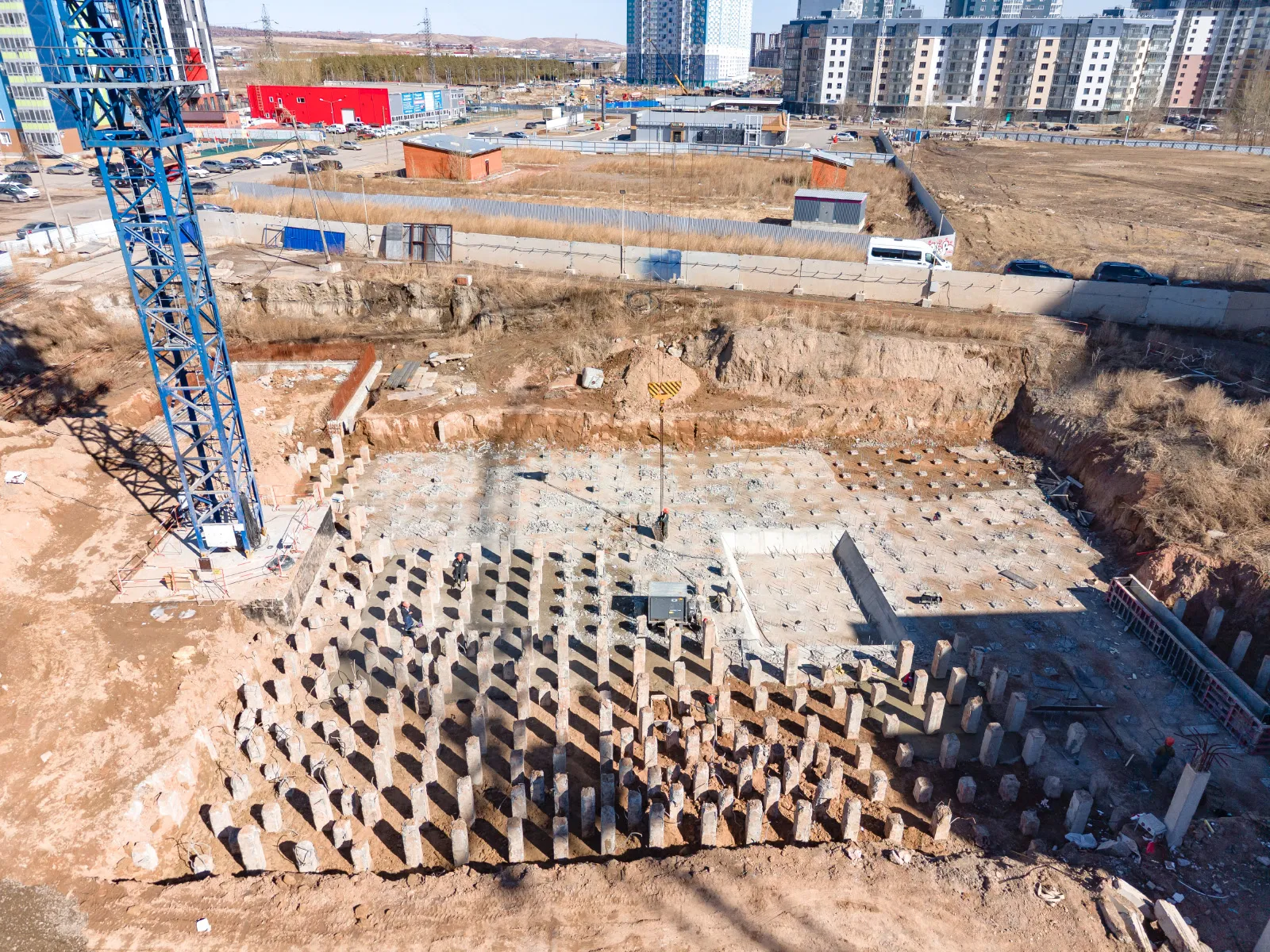 ЖК Высотный микрорайон "ЧИЖИ" ход строительства