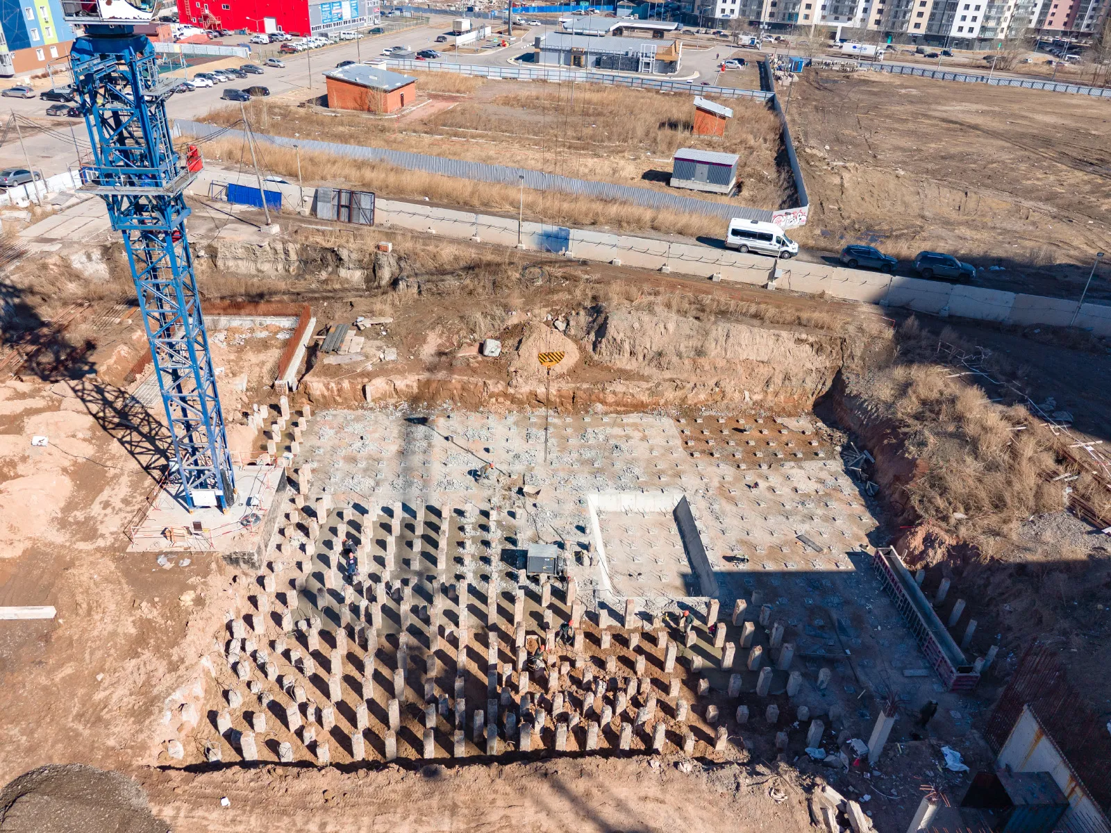 ЖК Высотный микрорайон "ЧИЖИ" ход строительства