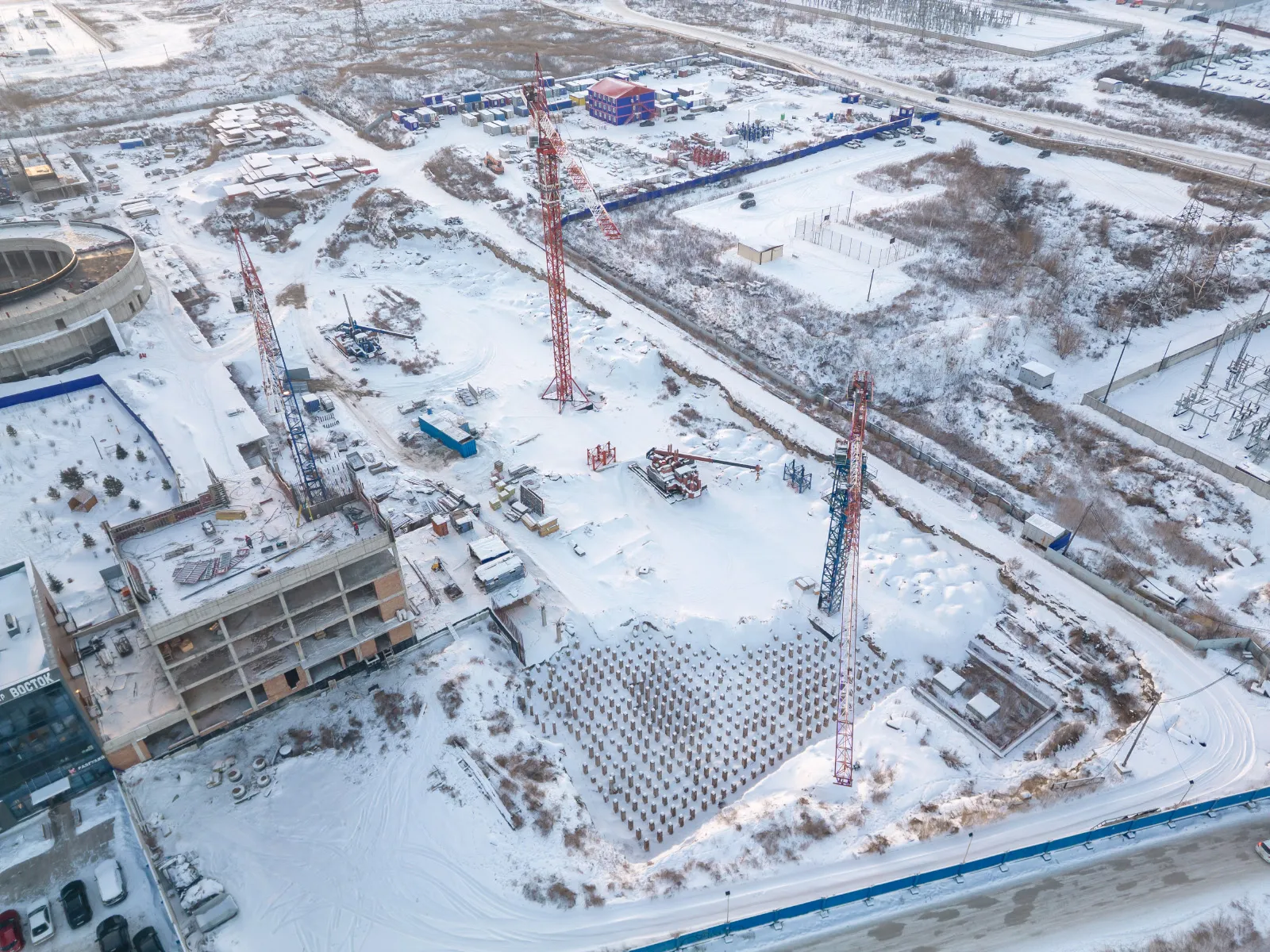 ЖК Высотный микрорайон "ЧИЖИ" ход строительства