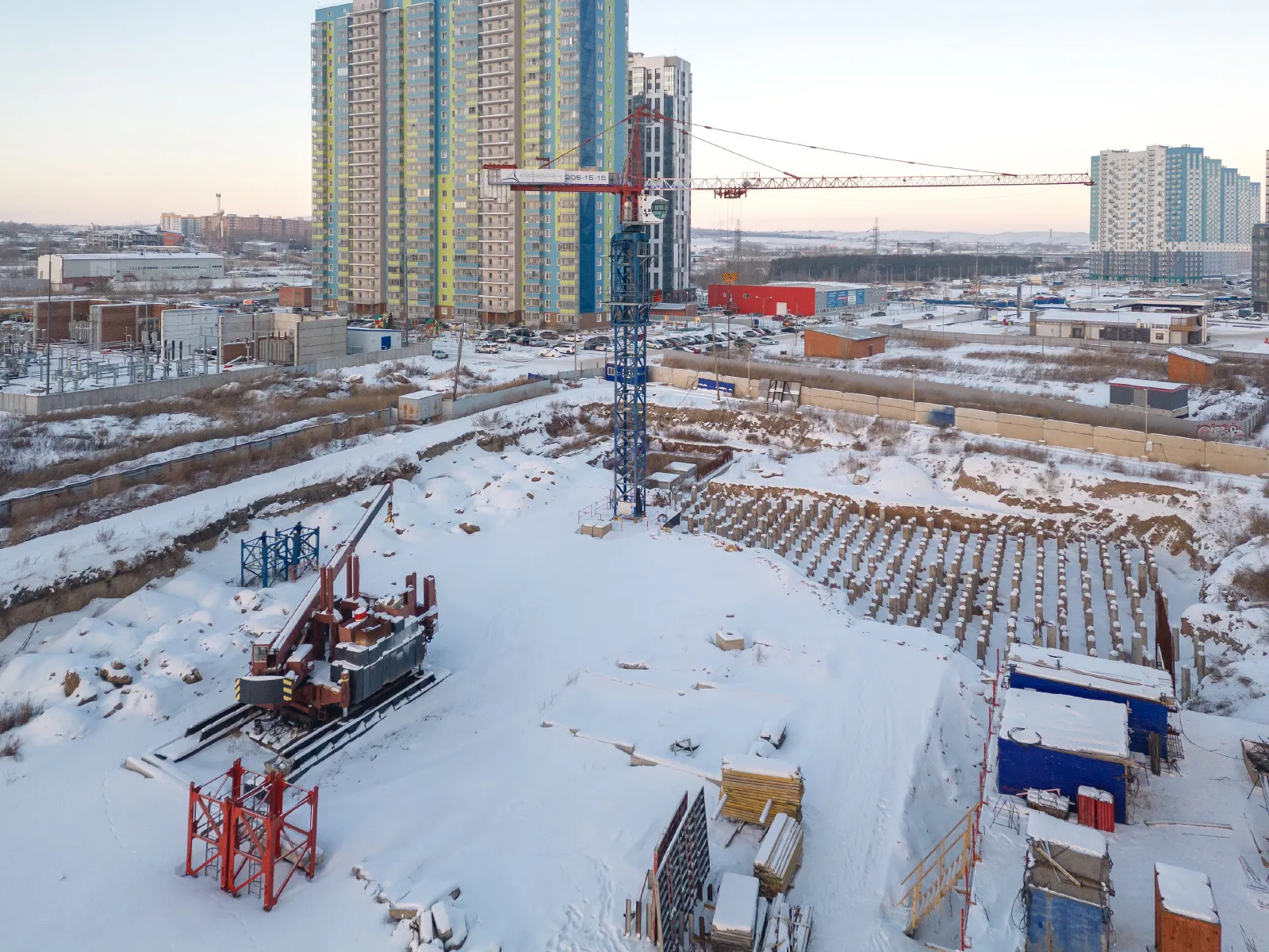 ЖК Высотный микрорайон "ЧИЖИ" ход строительства