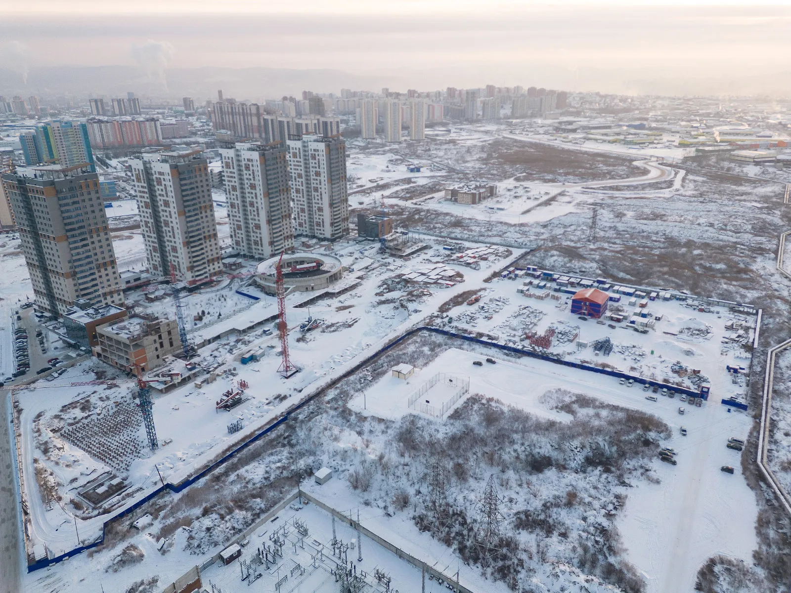 ЖК Высотный микрорайон "ЧИЖИ" ход строительства