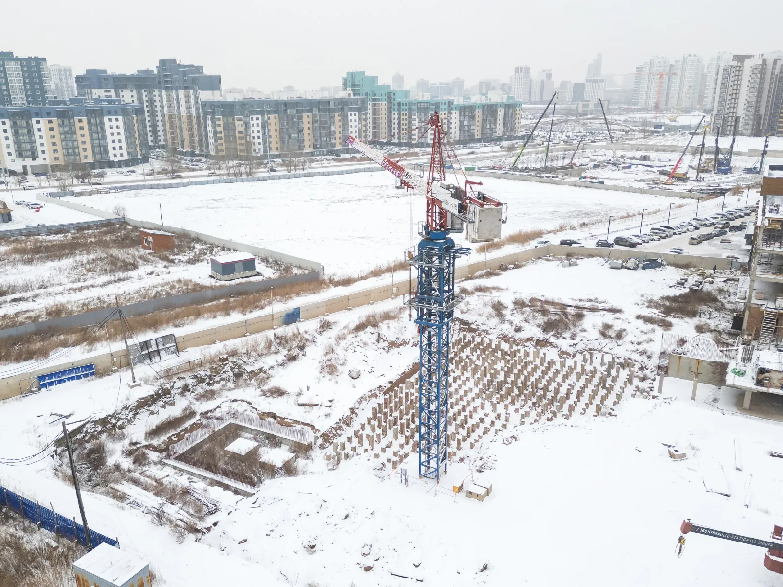 ЖК Высотный микрорайон "ЧИЖИ" ход строительства