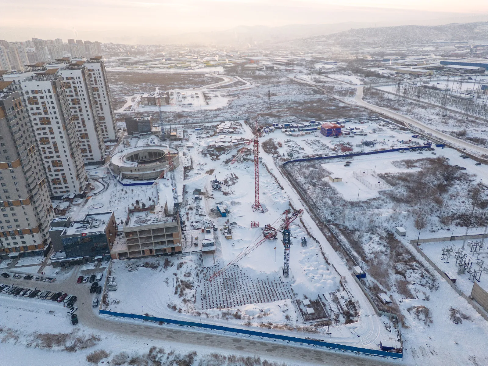 ЖК Высотный микрорайон "ЧИЖИ" ход строительства