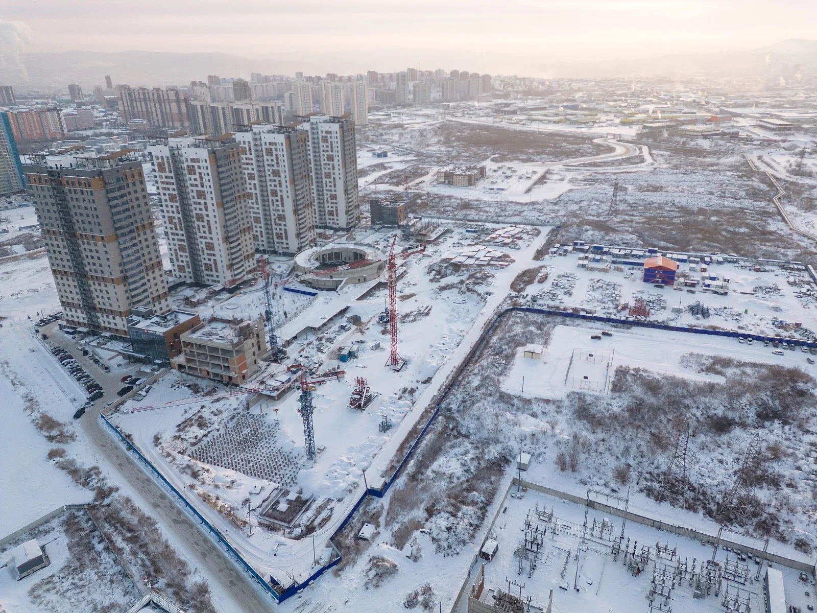 ЖК Высотный микрорайон "ЧИЖИ" ход строительства