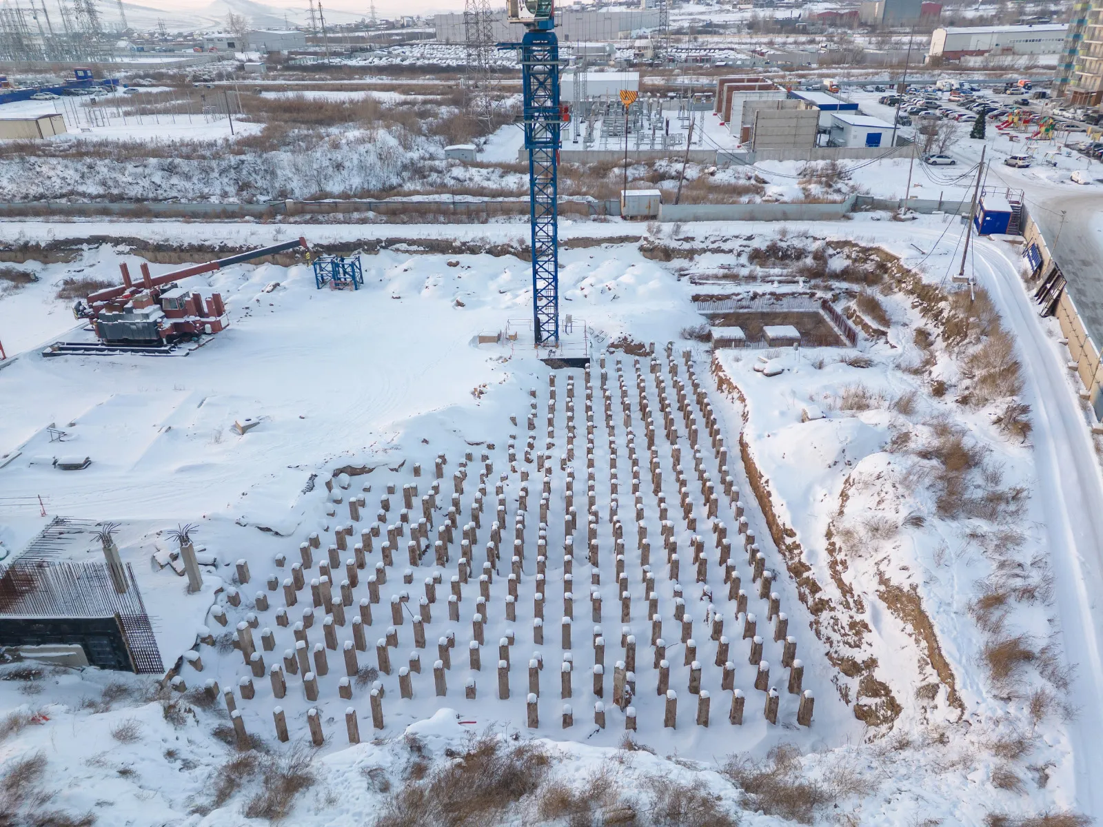 ЖК Высотный микрорайон "ЧИЖИ" ход строительства