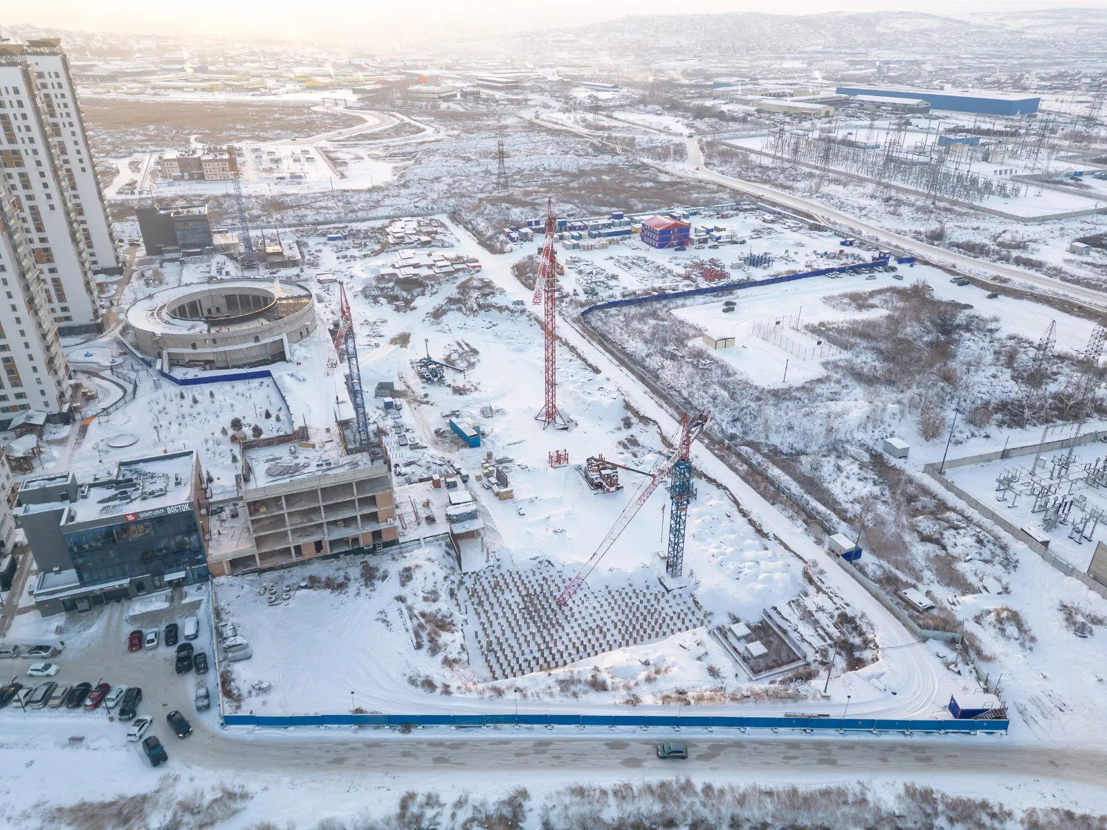 ЖК Высотный микрорайон "ЧИЖИ" ход строительства