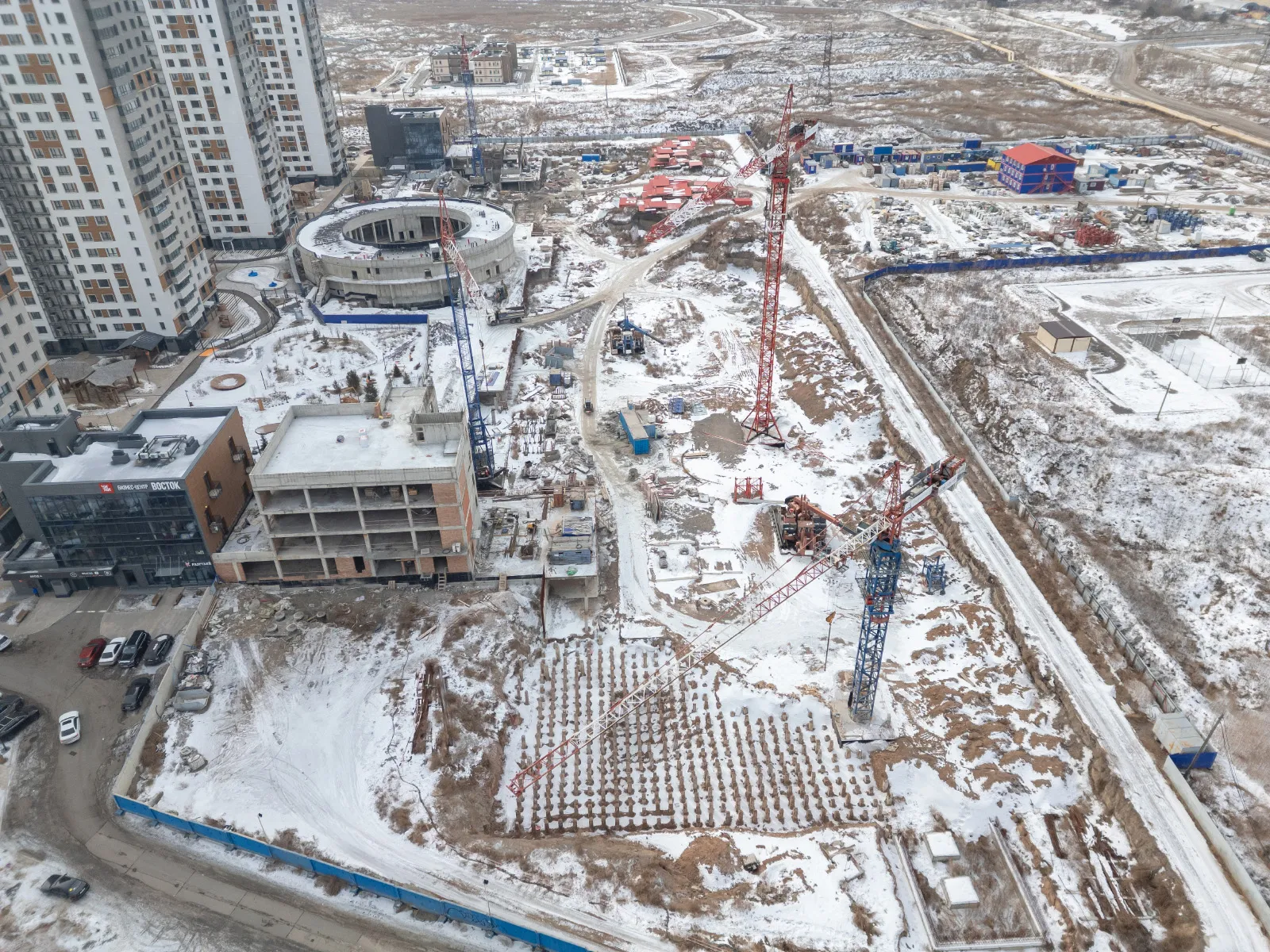 ЖК Высотный микрорайон "ЧИЖИ" ход строительства