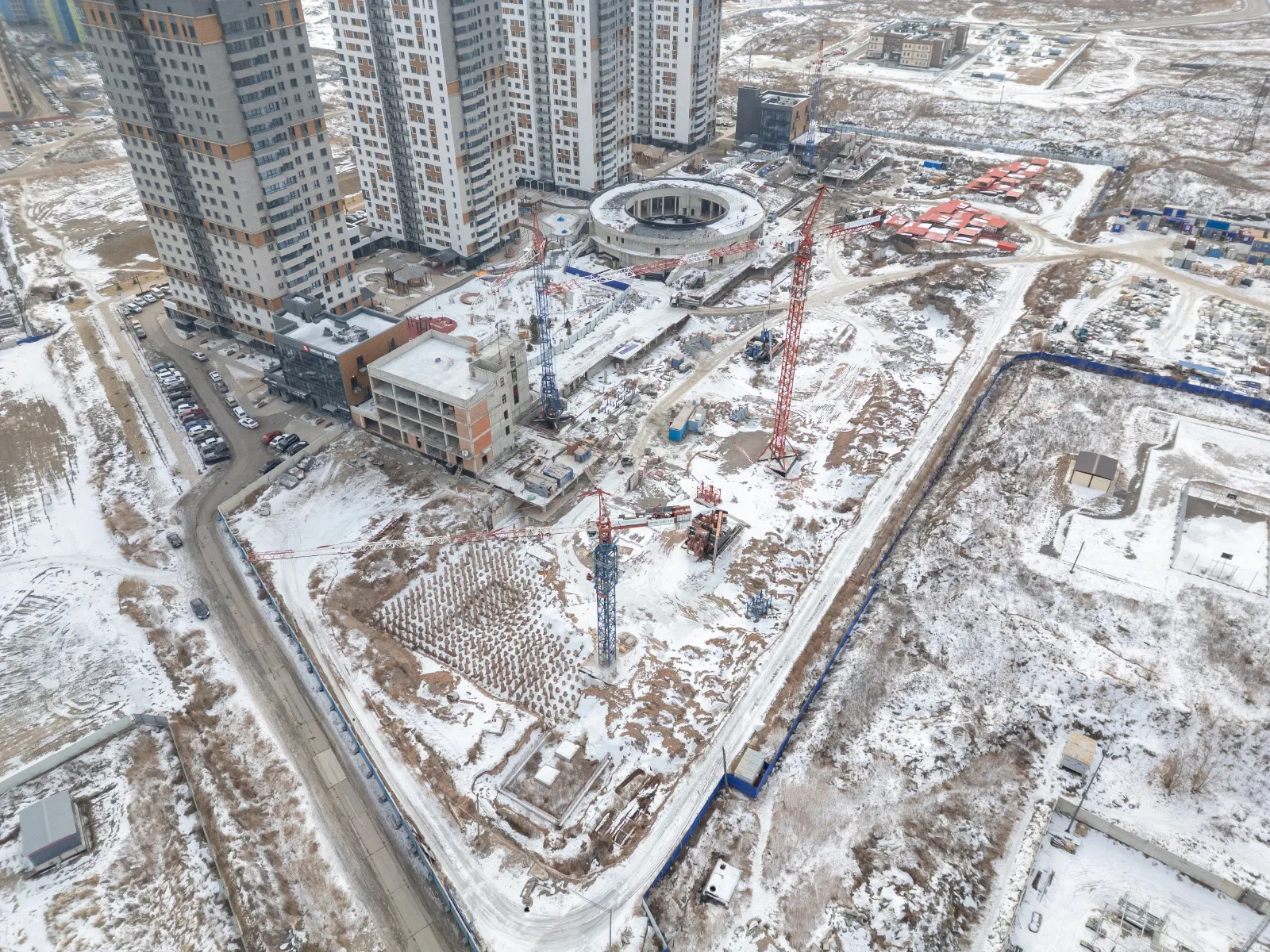 ЖК Высотный микрорайон "ЧИЖИ" ход строительства