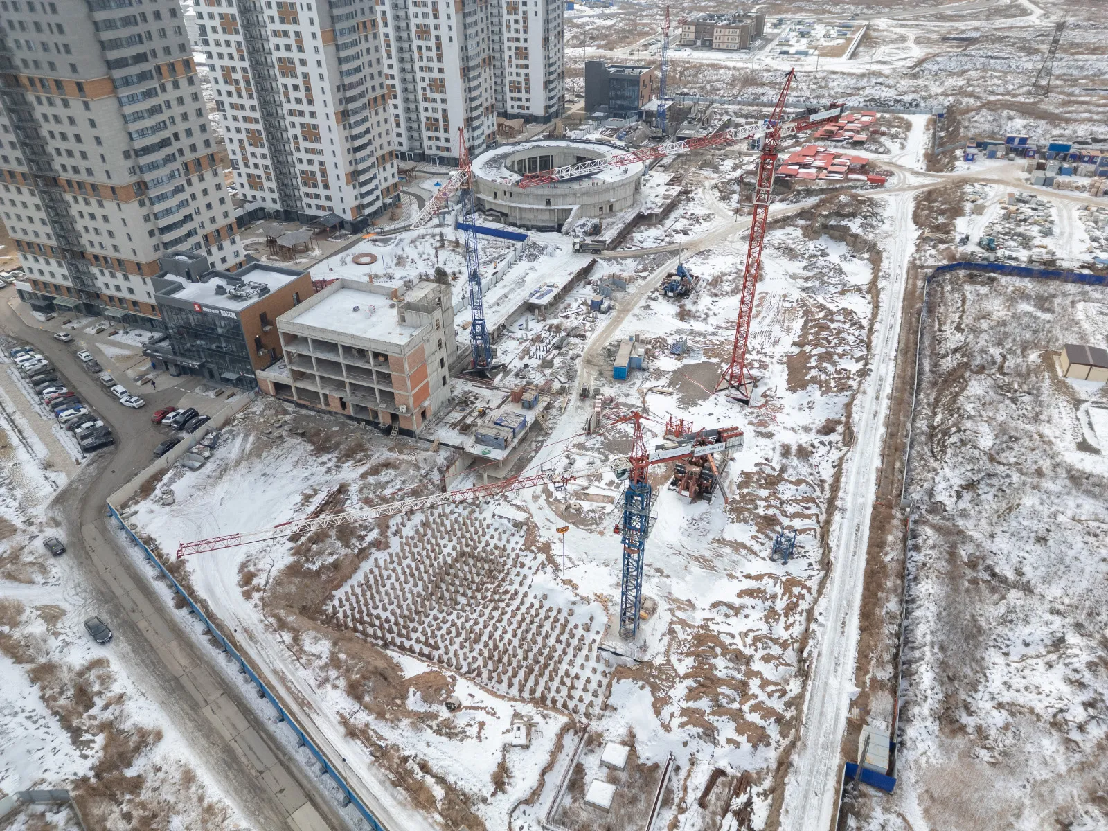 ЖК Высотный микрорайон "ЧИЖИ" ход строительства