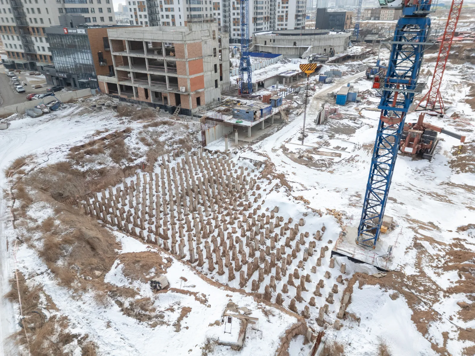 ЖК Высотный микрорайон "ЧИЖИ" ход строительства