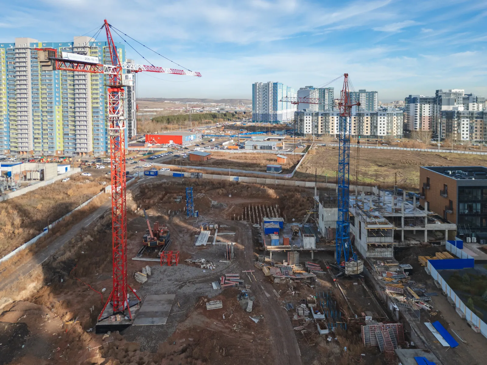 ЖК Высотный микрорайон "ЧИЖИ" ход строительства