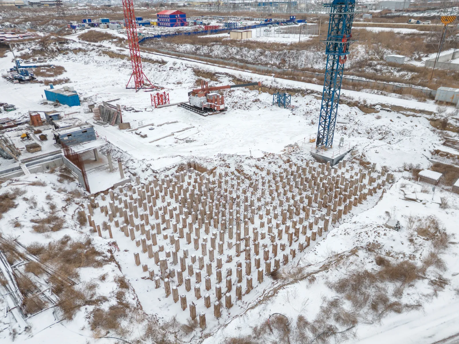 ЖК Высотный микрорайон "ЧИЖИ" ход строительства