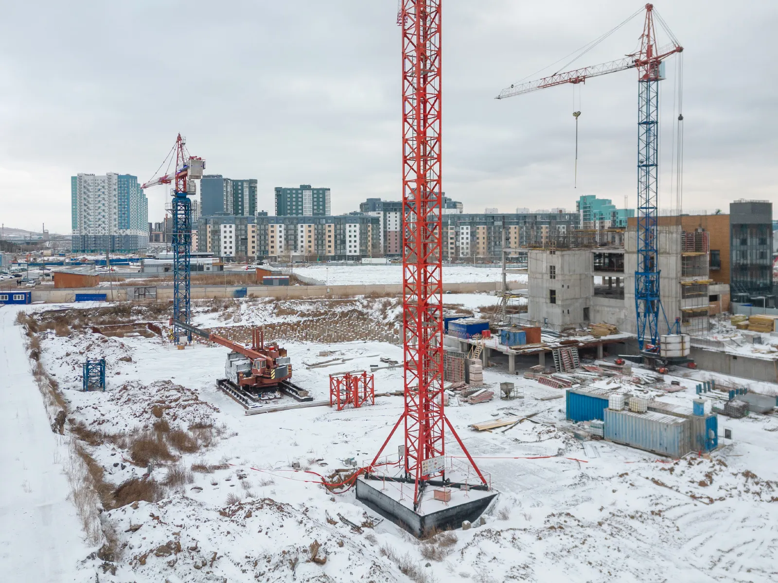 ЖК Высотный микрорайон "ЧИЖИ" ход строительства