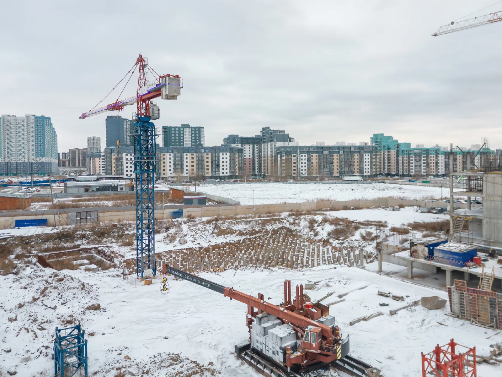 ЖК Высотный микрорайон "ЧИЖИ" ход строительства