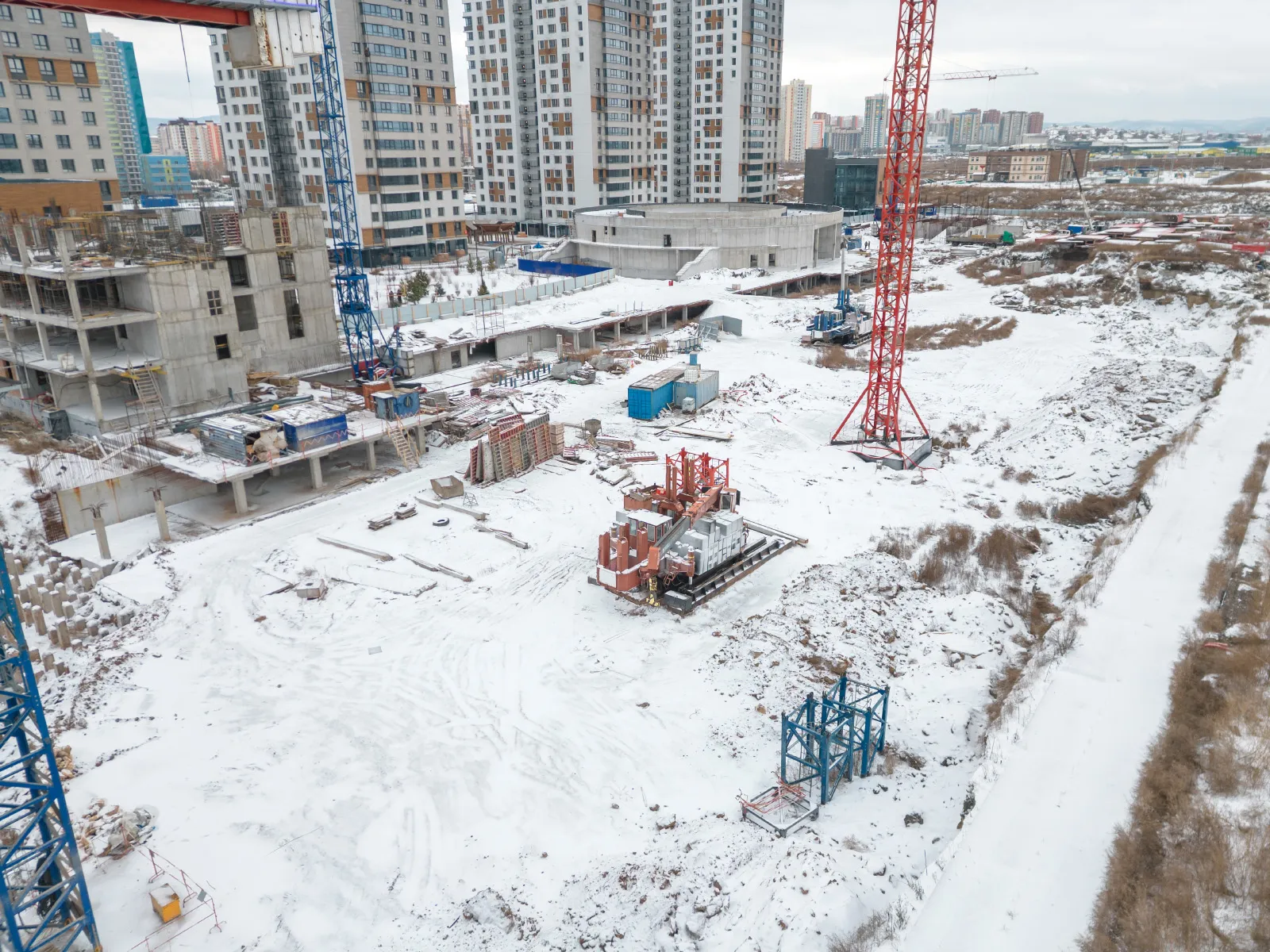 ЖК Высотный микрорайон "ЧИЖИ" ход строительства