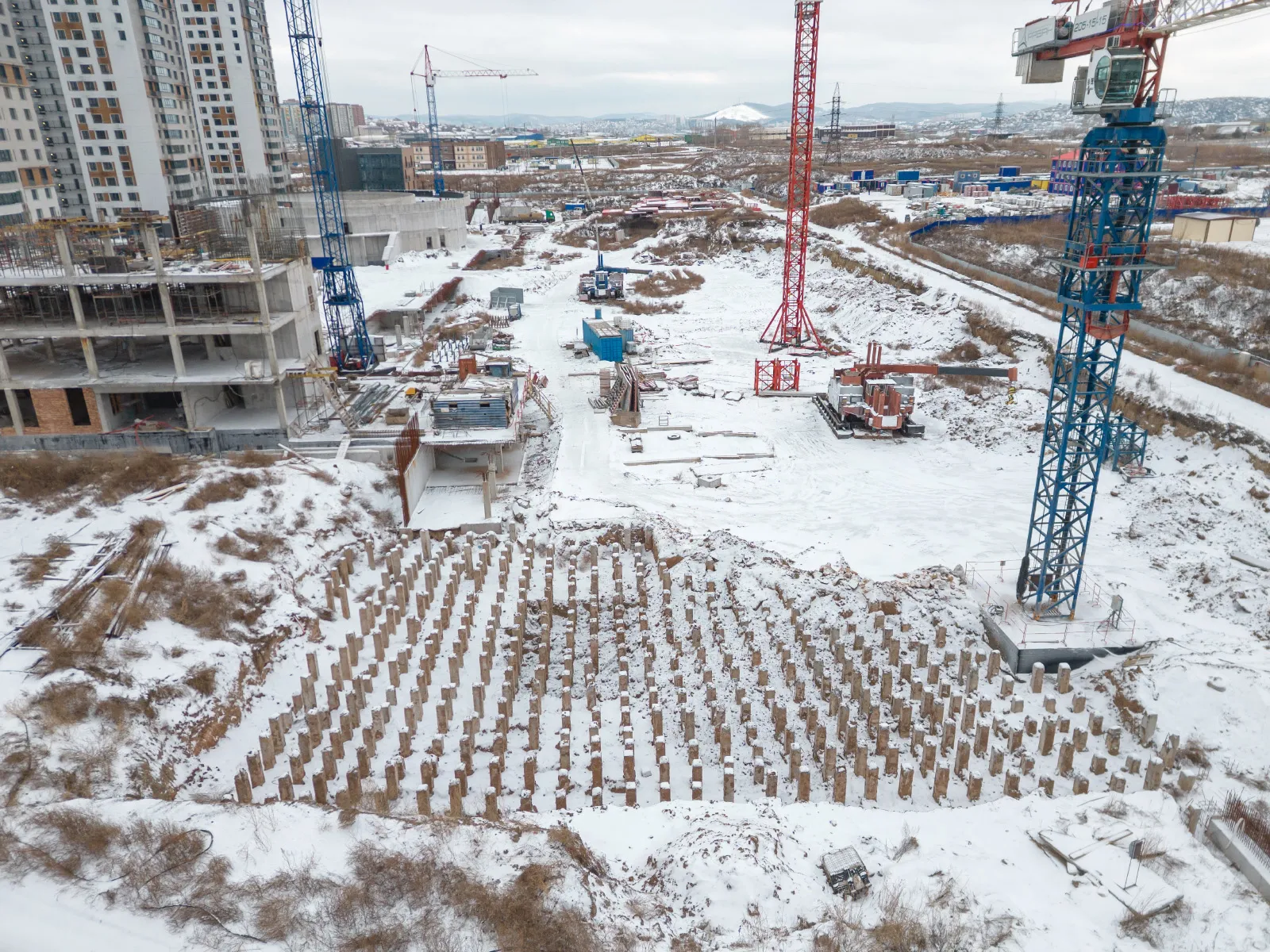 ЖК Высотный микрорайон "ЧИЖИ" ход строительства