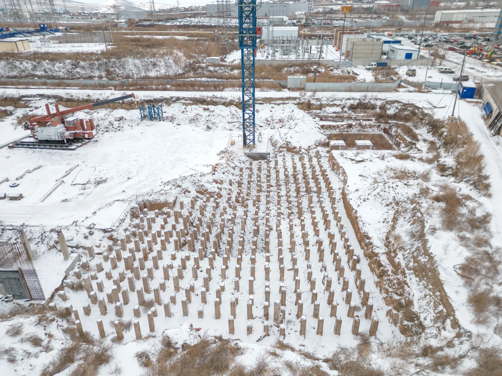 ЖК Высотный микрорайон "ЧИЖИ" ход строительства