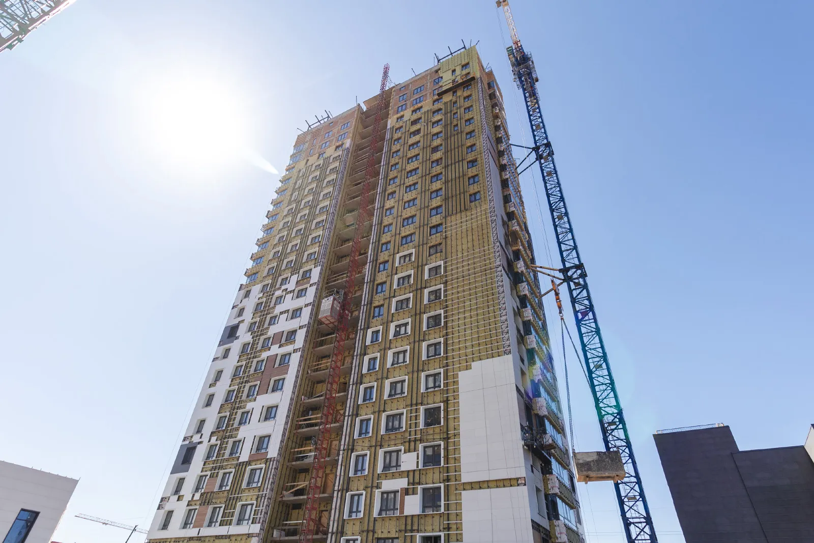ЖК Высотный микрорайон "ЧИЖИ" ход строительства