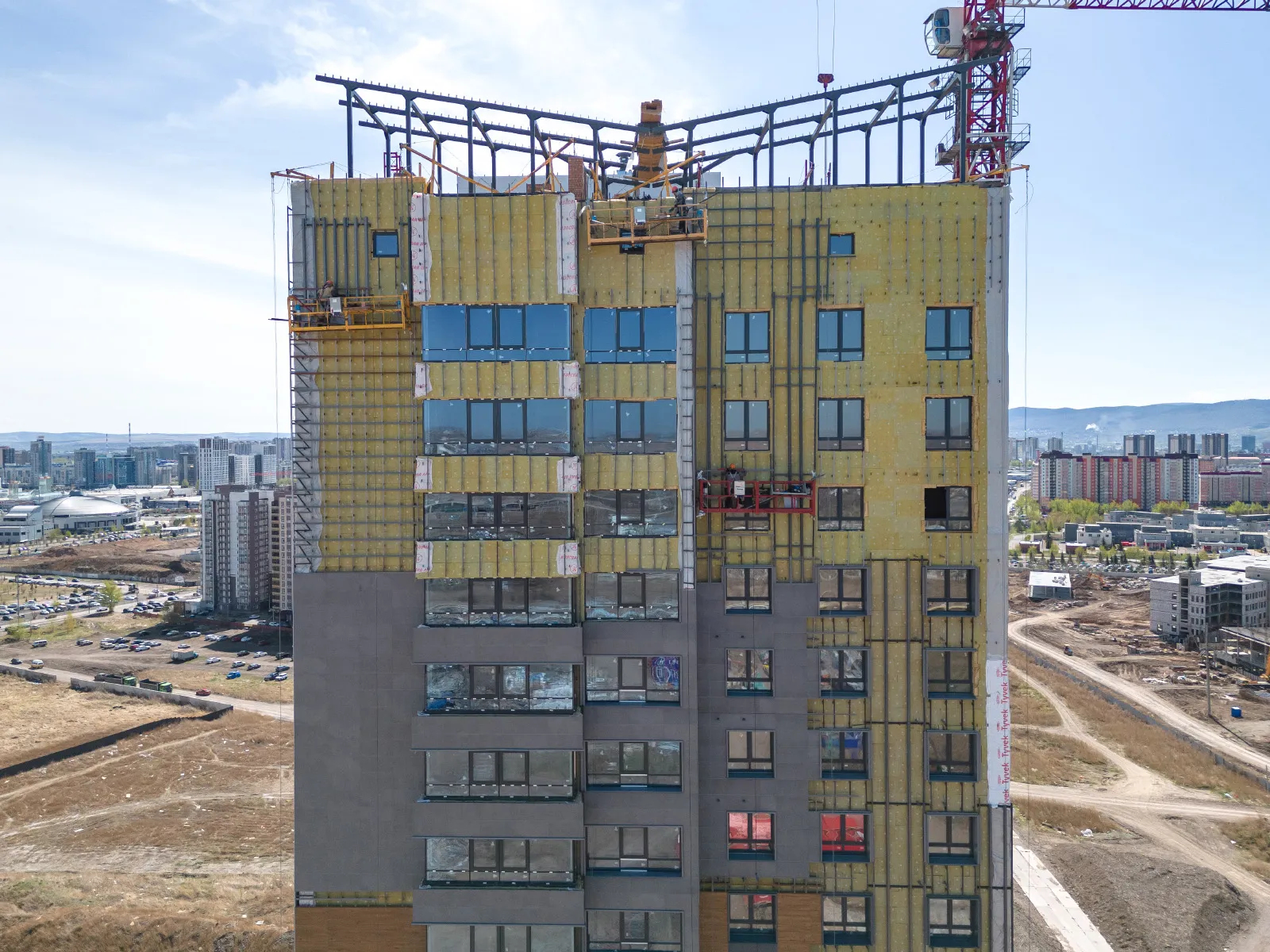 ЖК Высотный микрорайон "ЧИЖИ" ход строительства