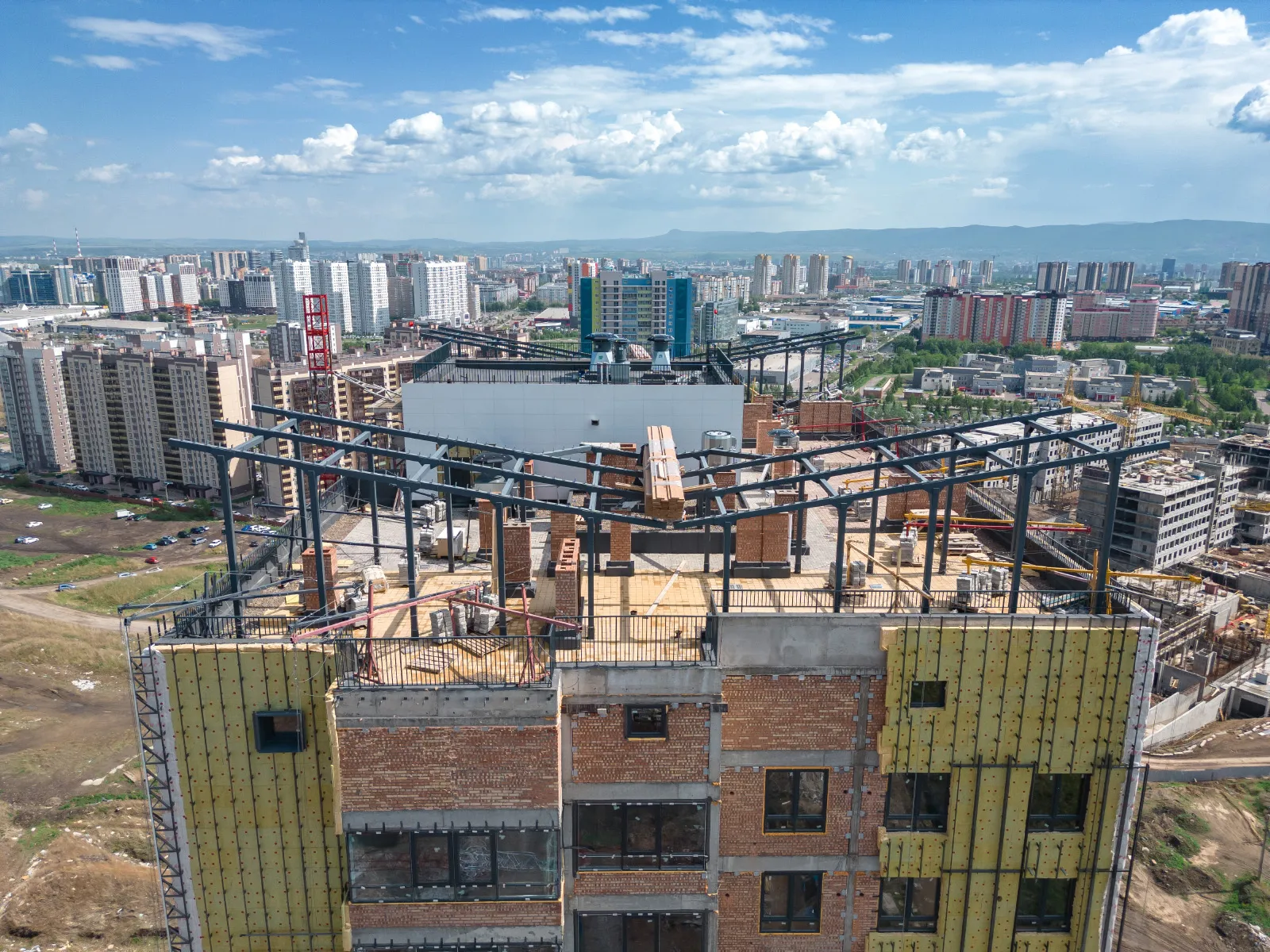 ЖК Высотный микрорайон "ЧИЖИ" ход строительства