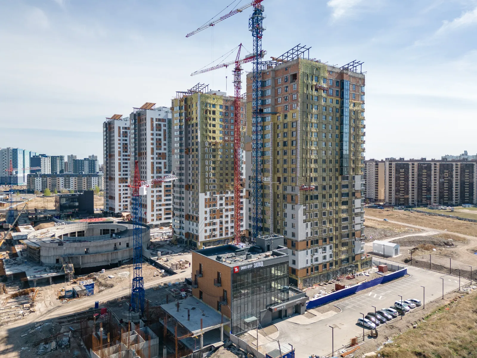 ЖК Высотный микрорайон "ЧИЖИ" ход строительства